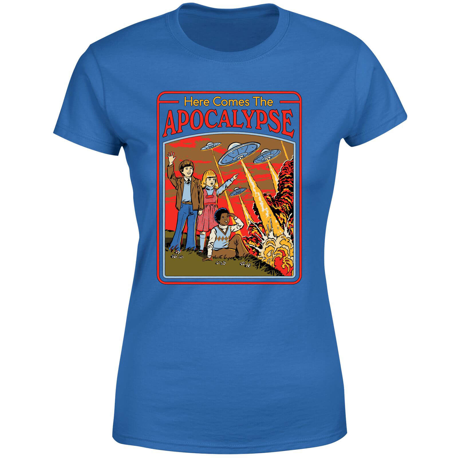 

Here Comes The Apocalypse Women's T-Shirt - Blue - M - Blue