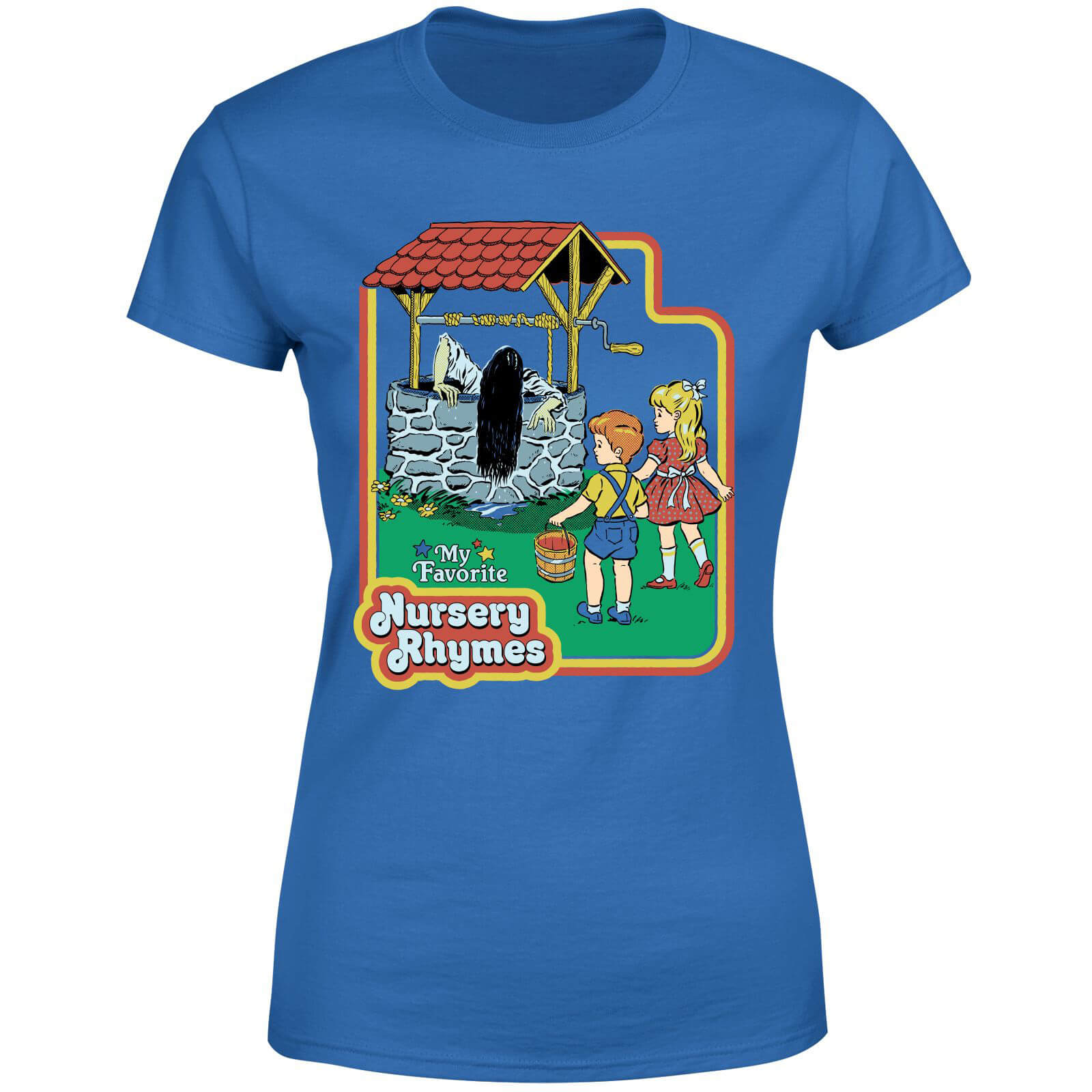 

My Favorite Nursery Rhymes Women's T-Shirt - Blue - M - Blue
