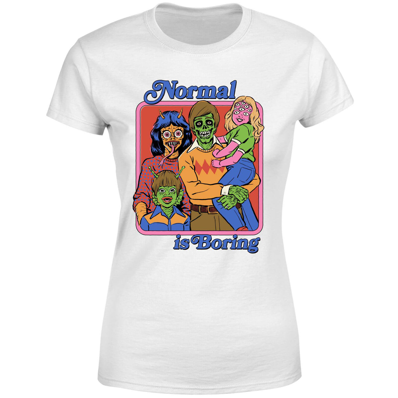 Normal Is Boring Women's T-Shirt - White - 3XL - Weiß