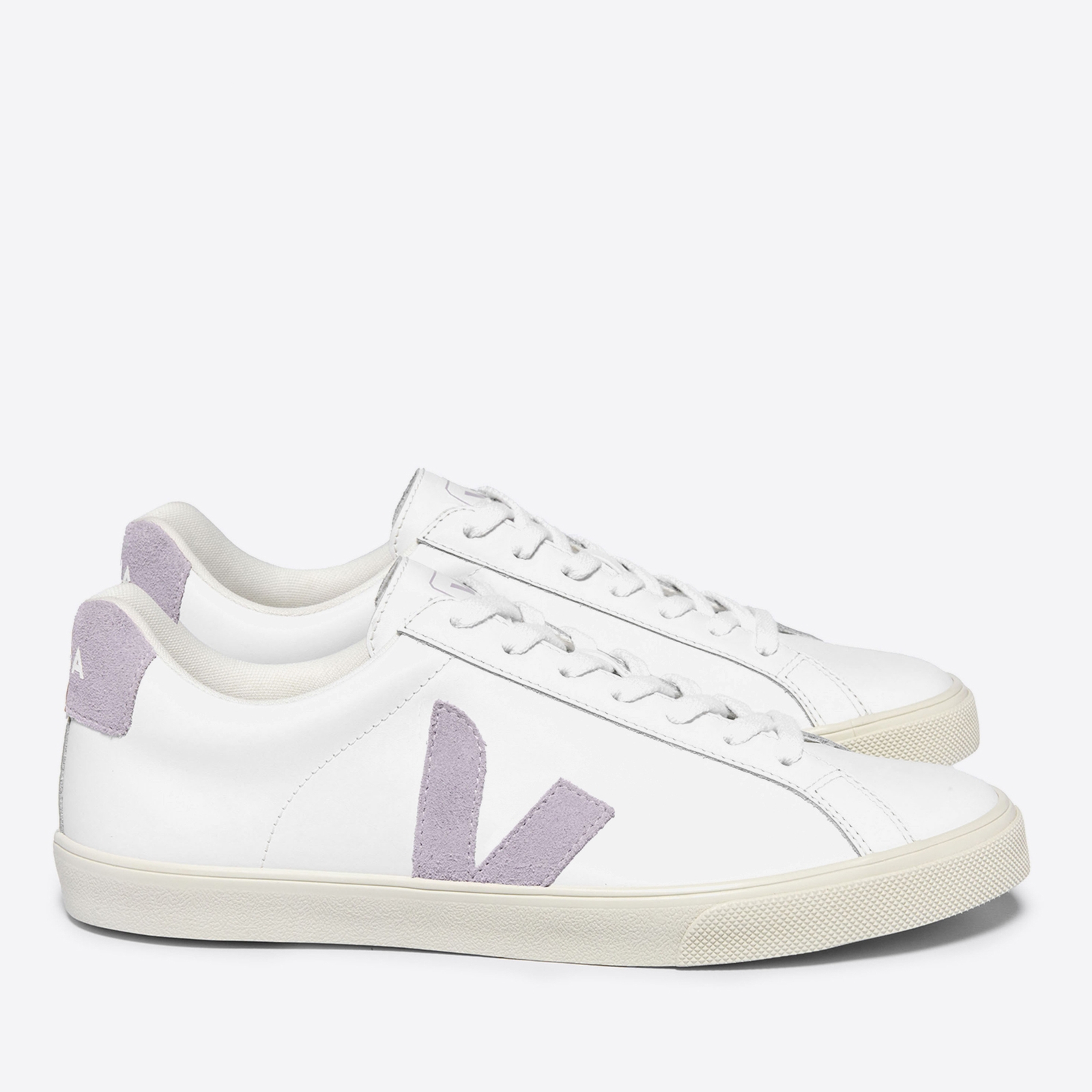 Veja Women's Esplar Logo-Appliqued Leather and Suede Trainers