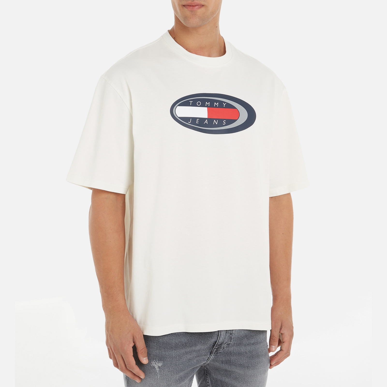 Tommy Jeans Oversized Boardsports Cotton-Jersey T-Shirt