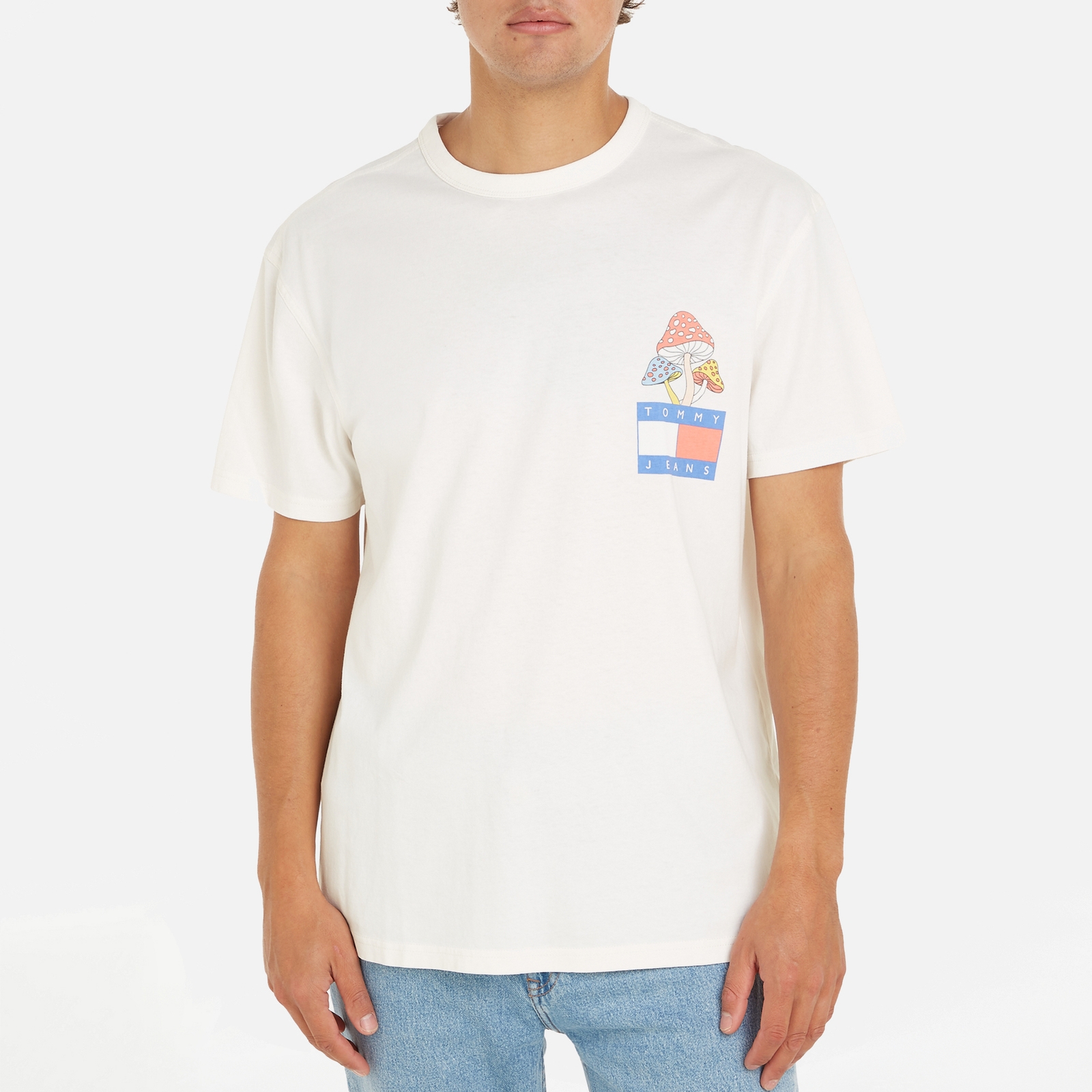 Tommy Jeans Novelty Graphic Organic Cotton-Jersey T-Shirt