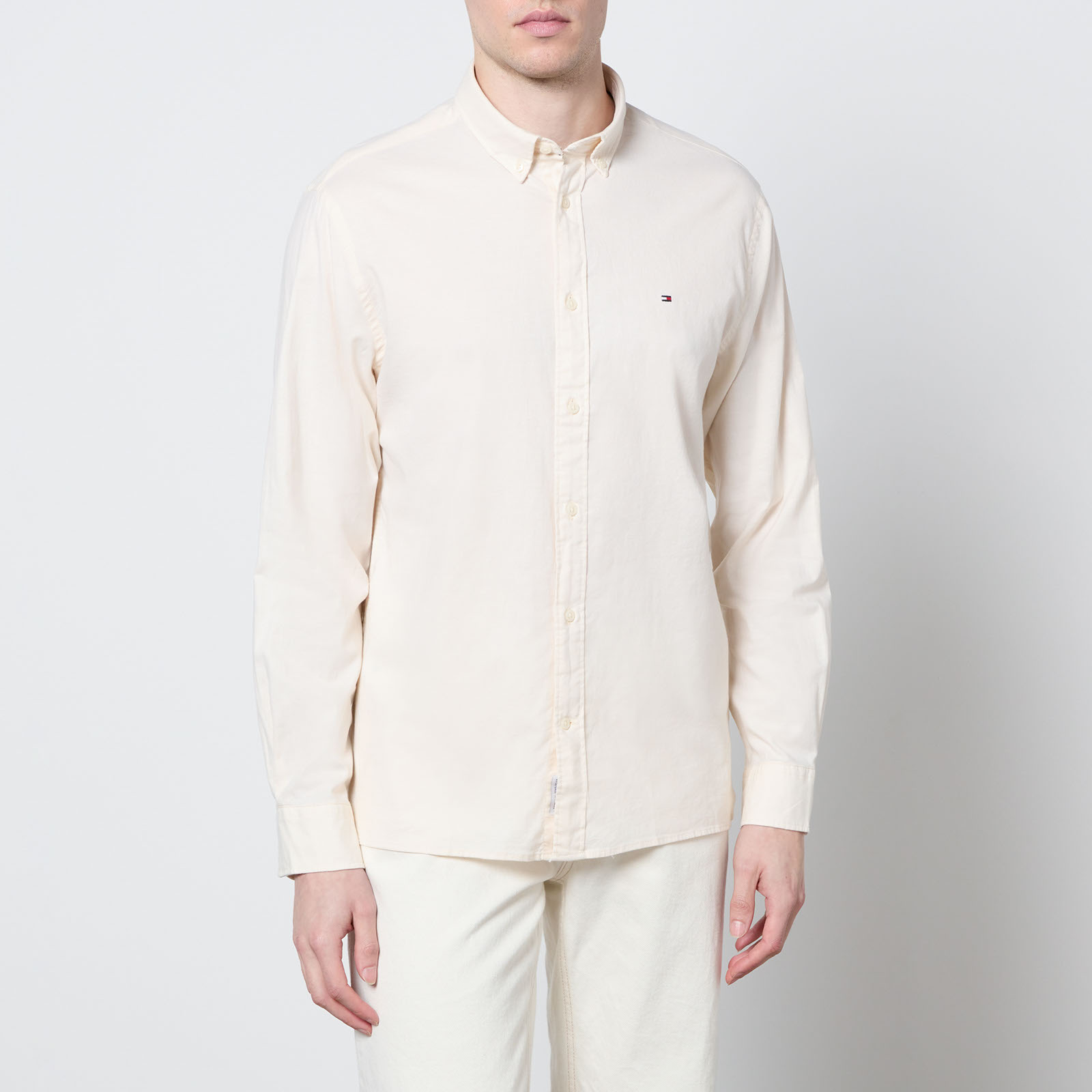 Tommy Hilfiger 1985 Flex Oxford Cotton-Blend Shirt