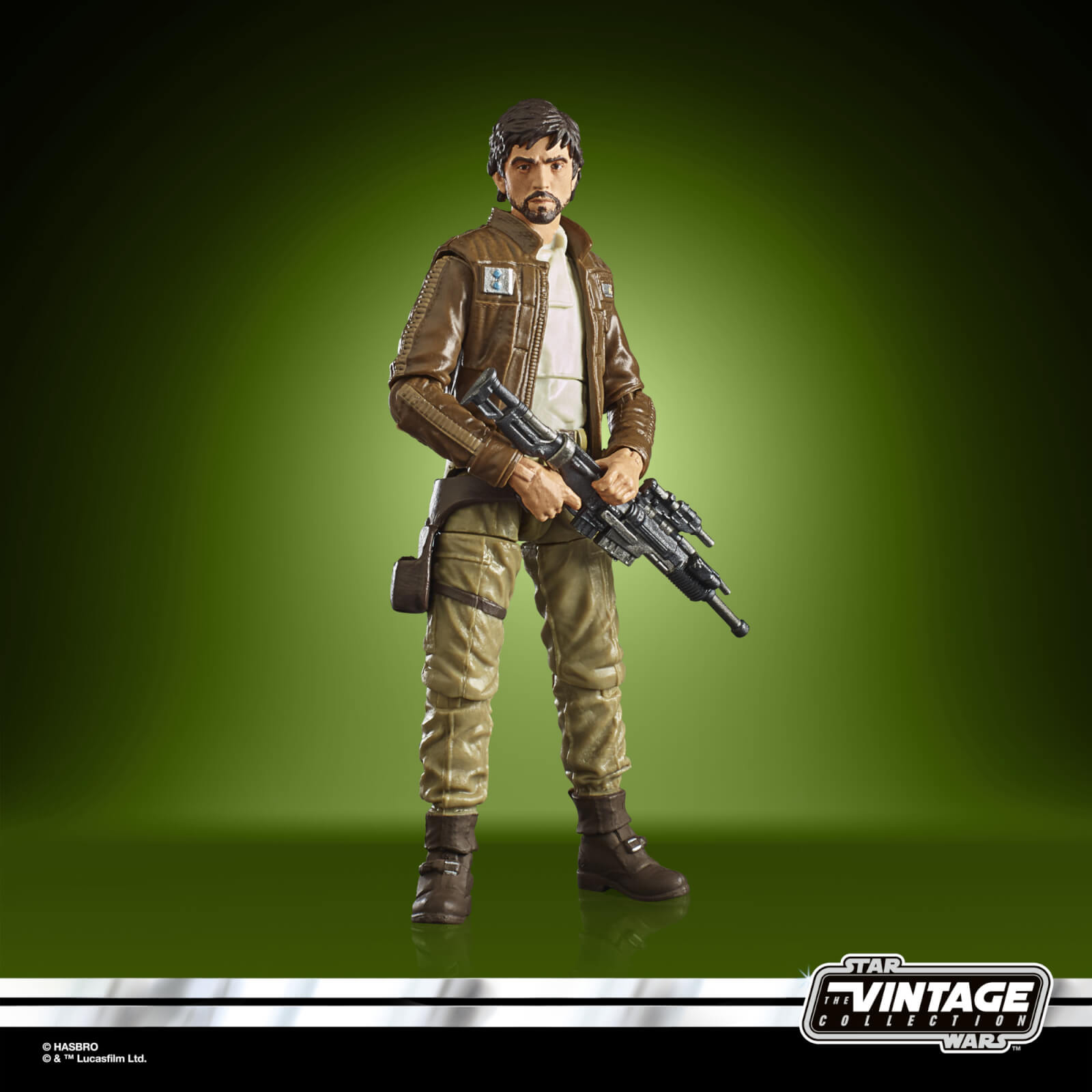 Hasbro Star Wars The Vintage Collection Captain Cassian Andor, Rogue One: A Star Wars Story Action Figure (3.75”)