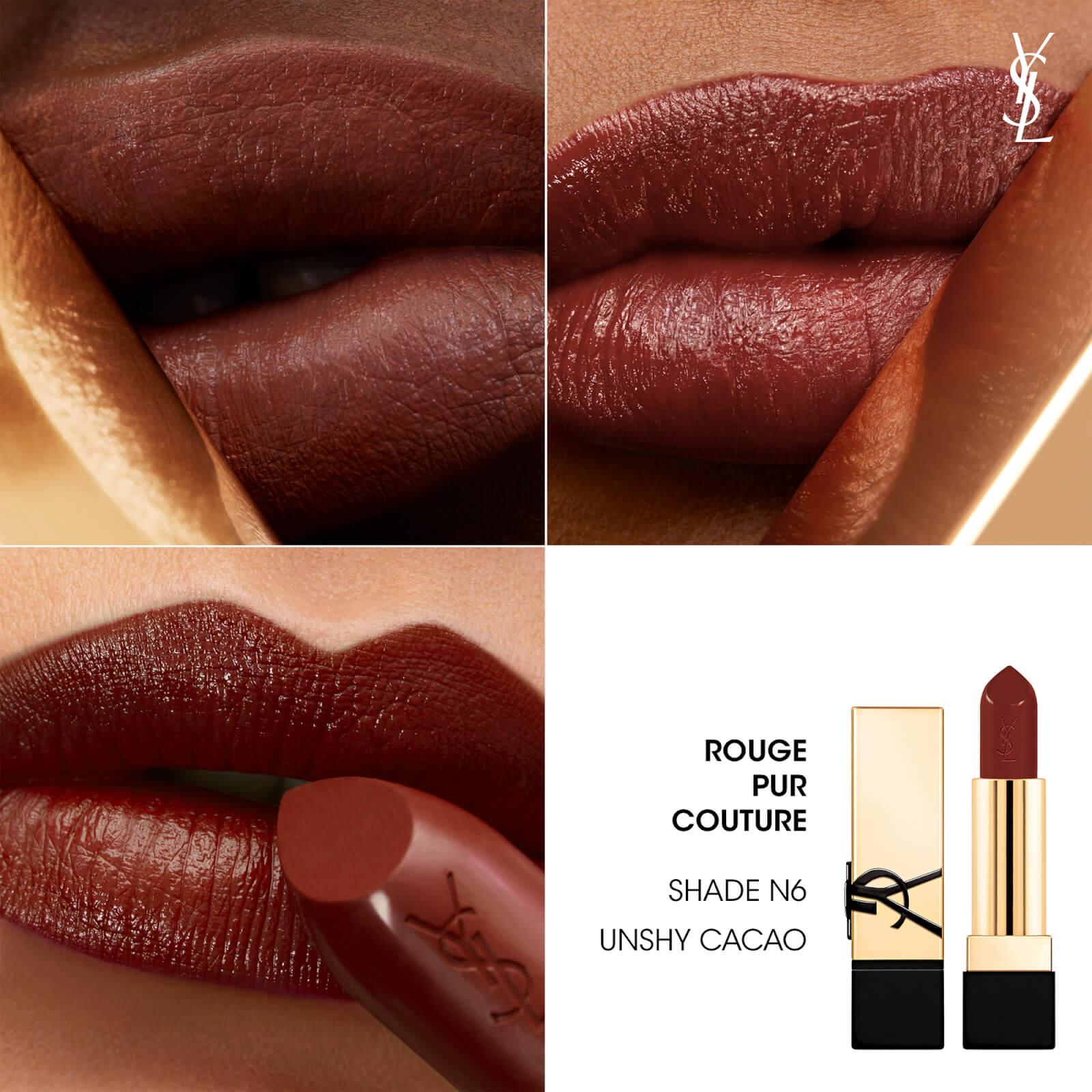 Thumbnail - Yves Saint Laurent Rouge Pur Couture Renovation Lipstick 3g (Various Shades) - N6
