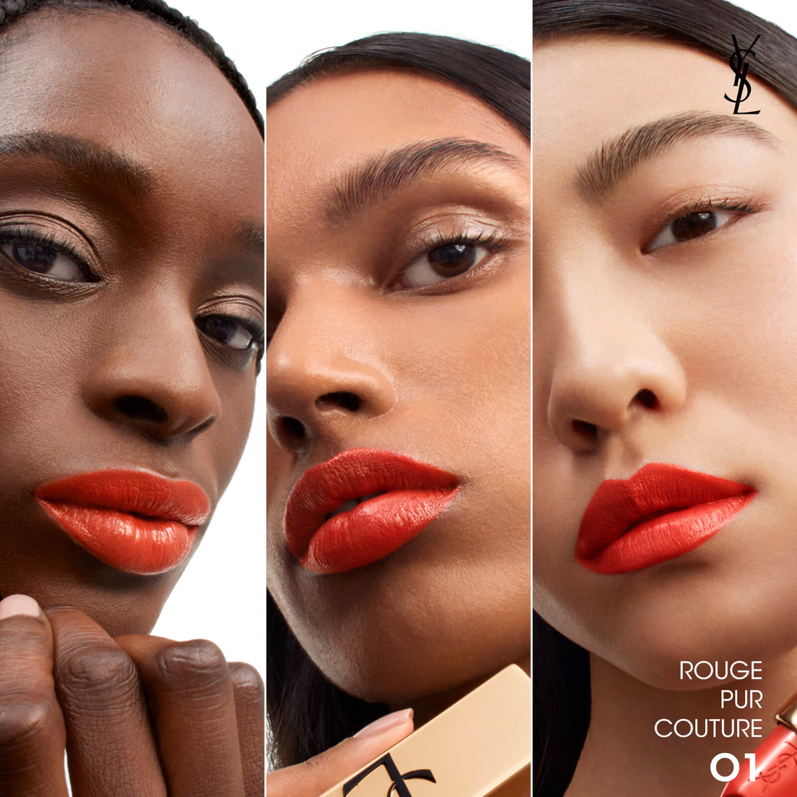 Thumbnail - Yves Saint Laurent Rouge Pur Couture Renovation Lipstick 3g (Various Shades) - 01