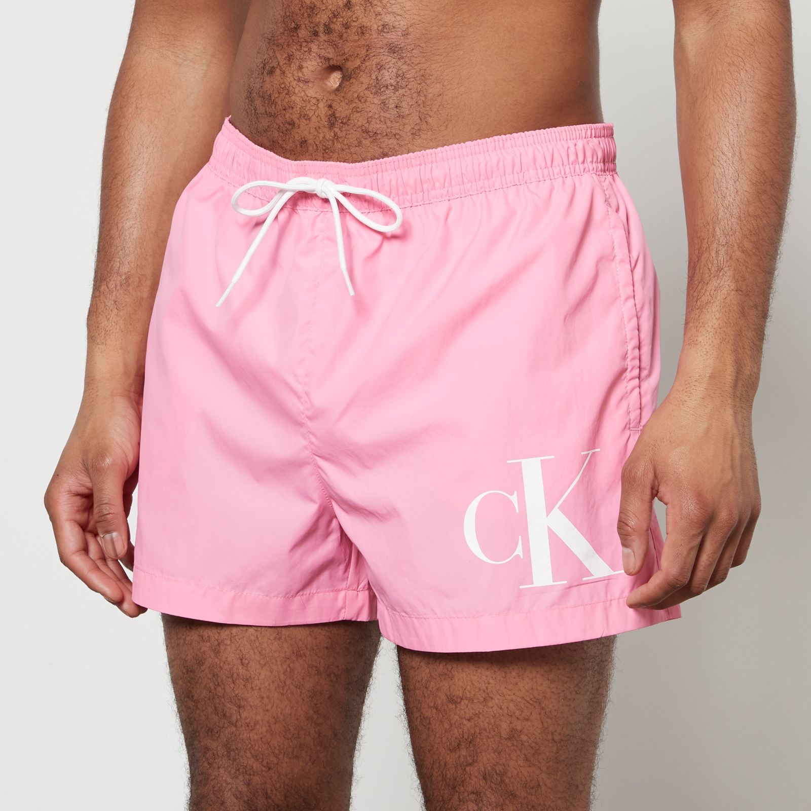 Calvin Klein Swimwear Monogram Shell Swim Shorts