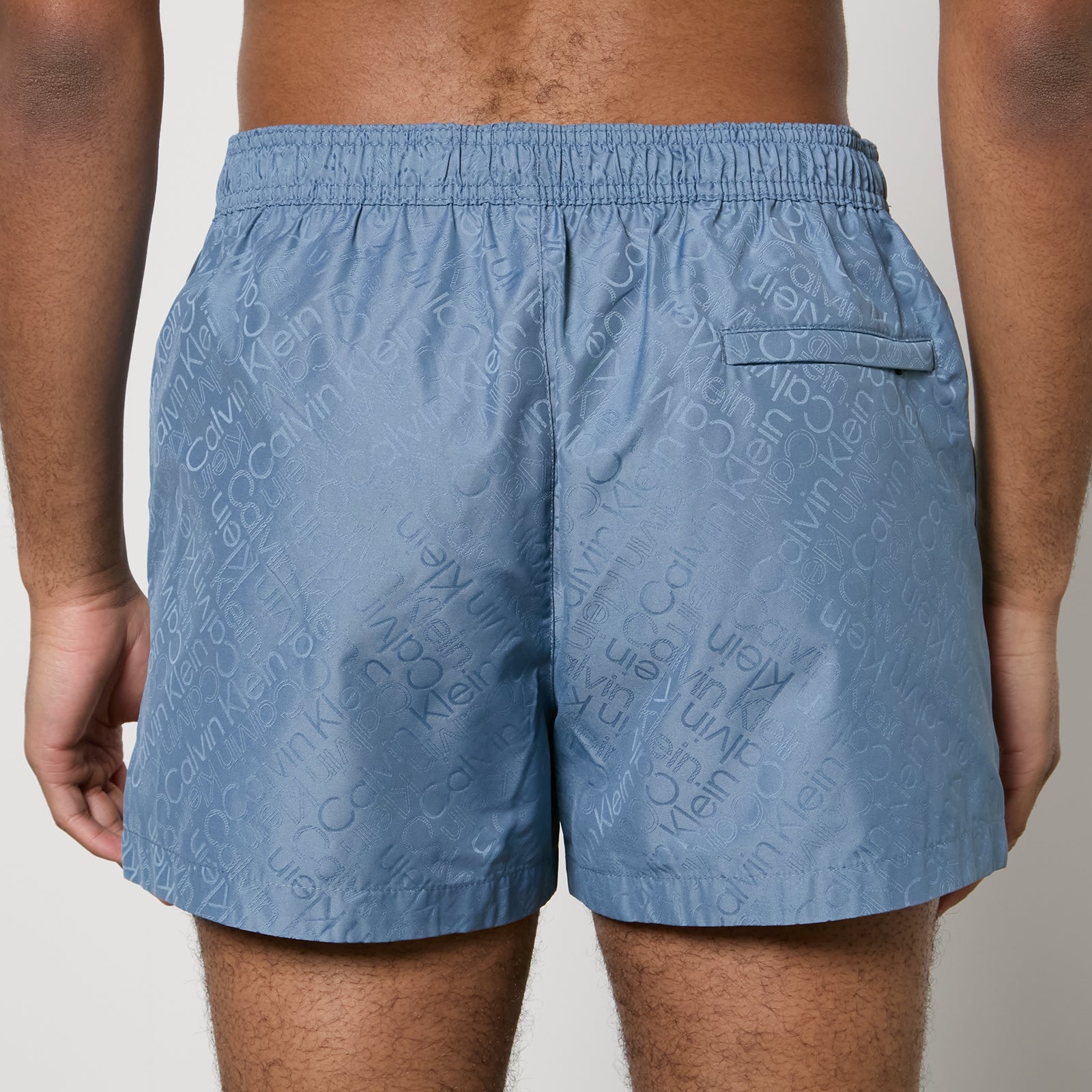 Calvin Klein Swimwear Men's Monogram Nylon Swimming Shorts - Xxl
