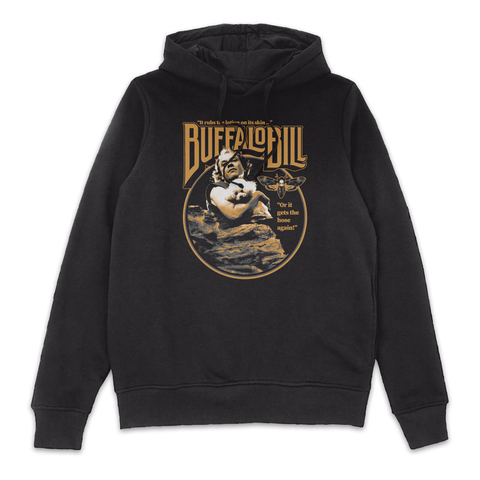 Buffalo Bill Hoodie – White – S – Weiß