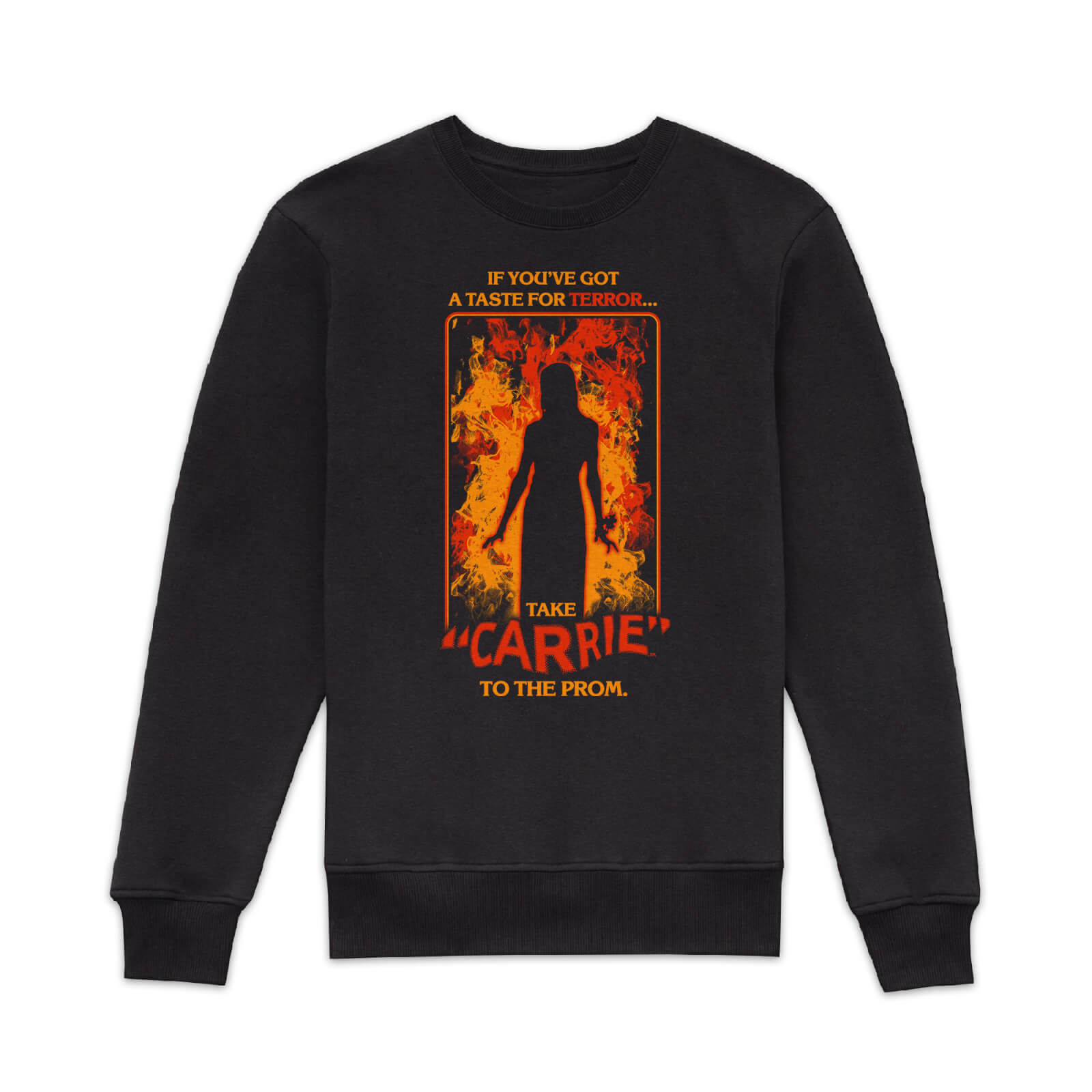 Carrie Burn In Hell Sweatshirt - Black - XL - Black