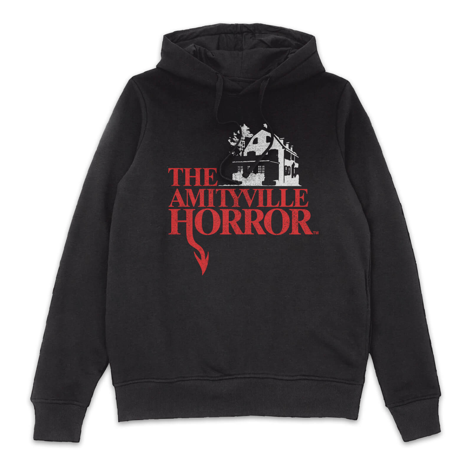 

The Amityville Horror Vintage Logo Hoodie - Black - S - Nero
