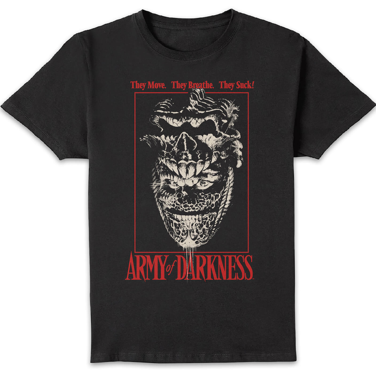 

Army Of Darkness Evil Ash Unisex T-Shirt - Black - XXL - Nero