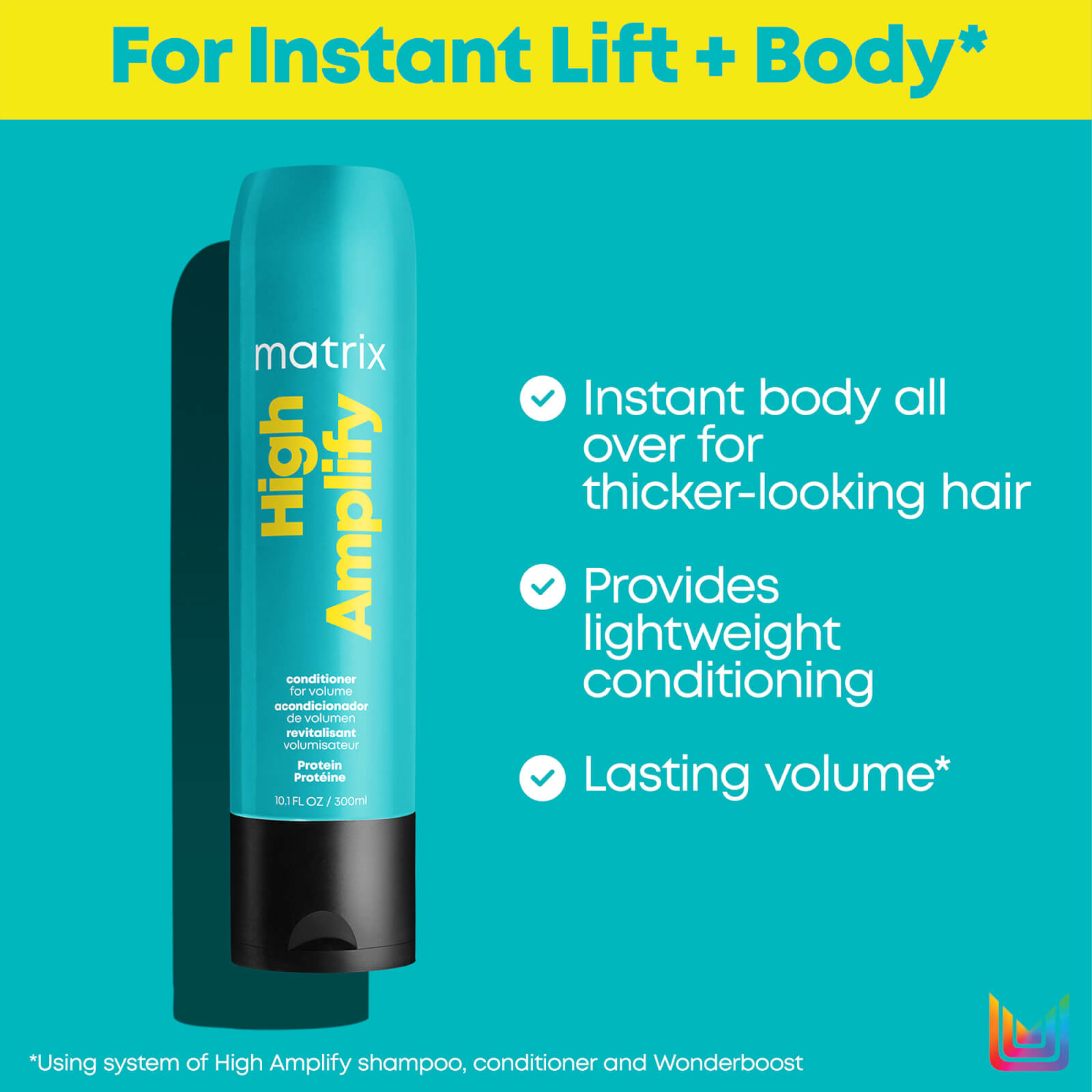 Thumbnail - Matrix High Amplify Shampoo, Conditioner and Miracle Creator 20 Travel Size Bundle for Fine and Flat Hair