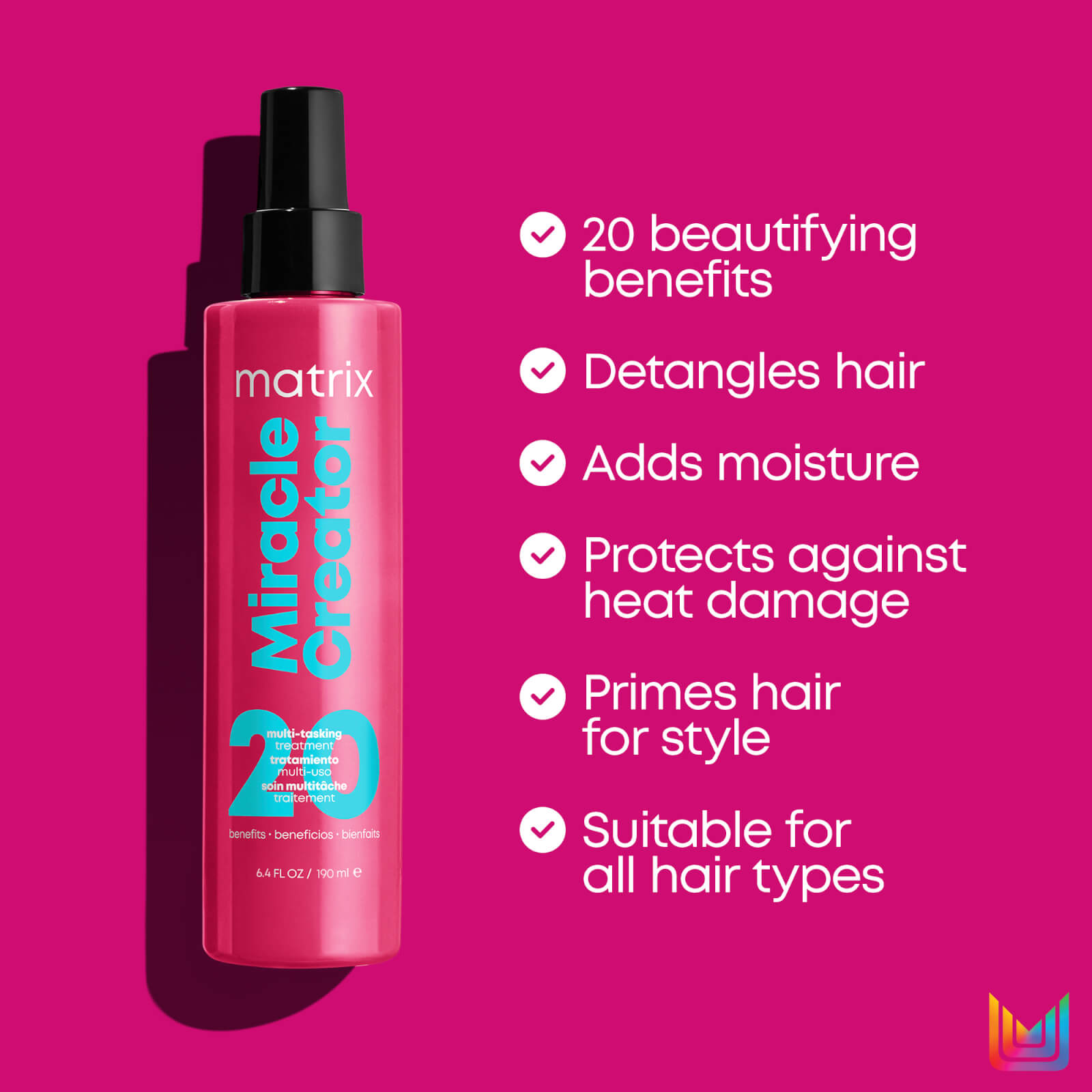 Thumbnail - Matrix InstaCure Anti-Breakage Shampoo, Conditioner and Miracle Creator 20 Travel Size Bundle