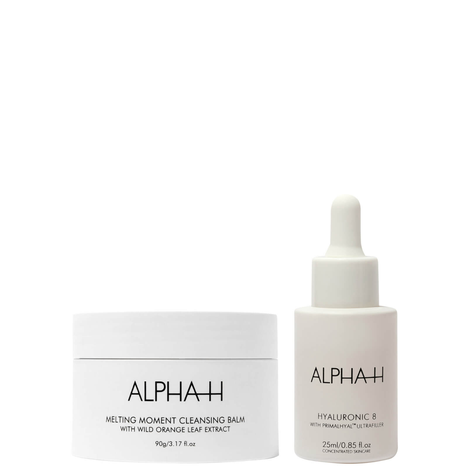 Alpha-h Cleanse And Hydrate Duo In White