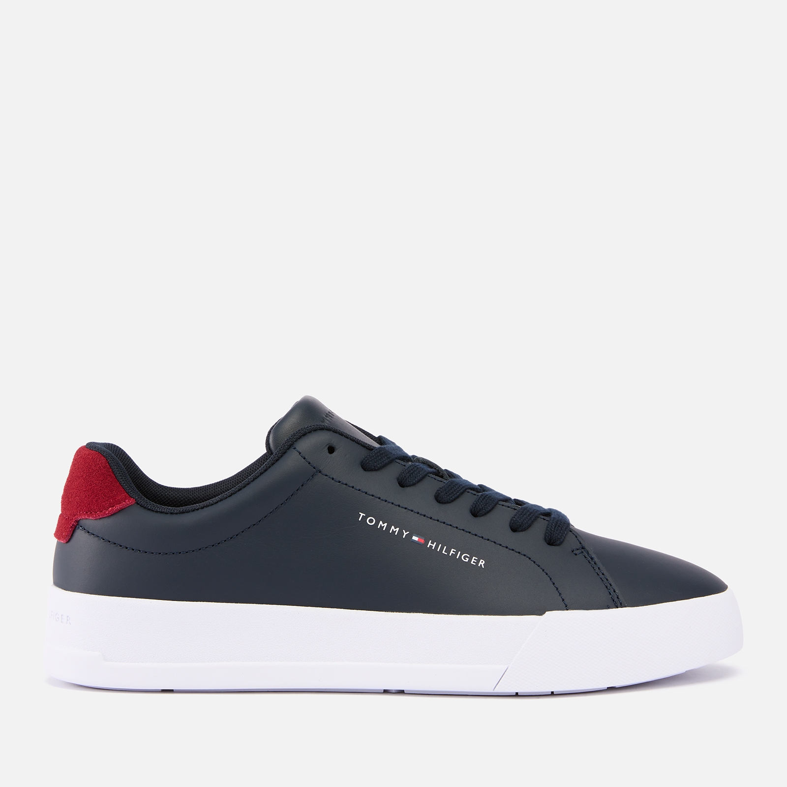 Tommy Hilfiger Men's Leather Court Trainers