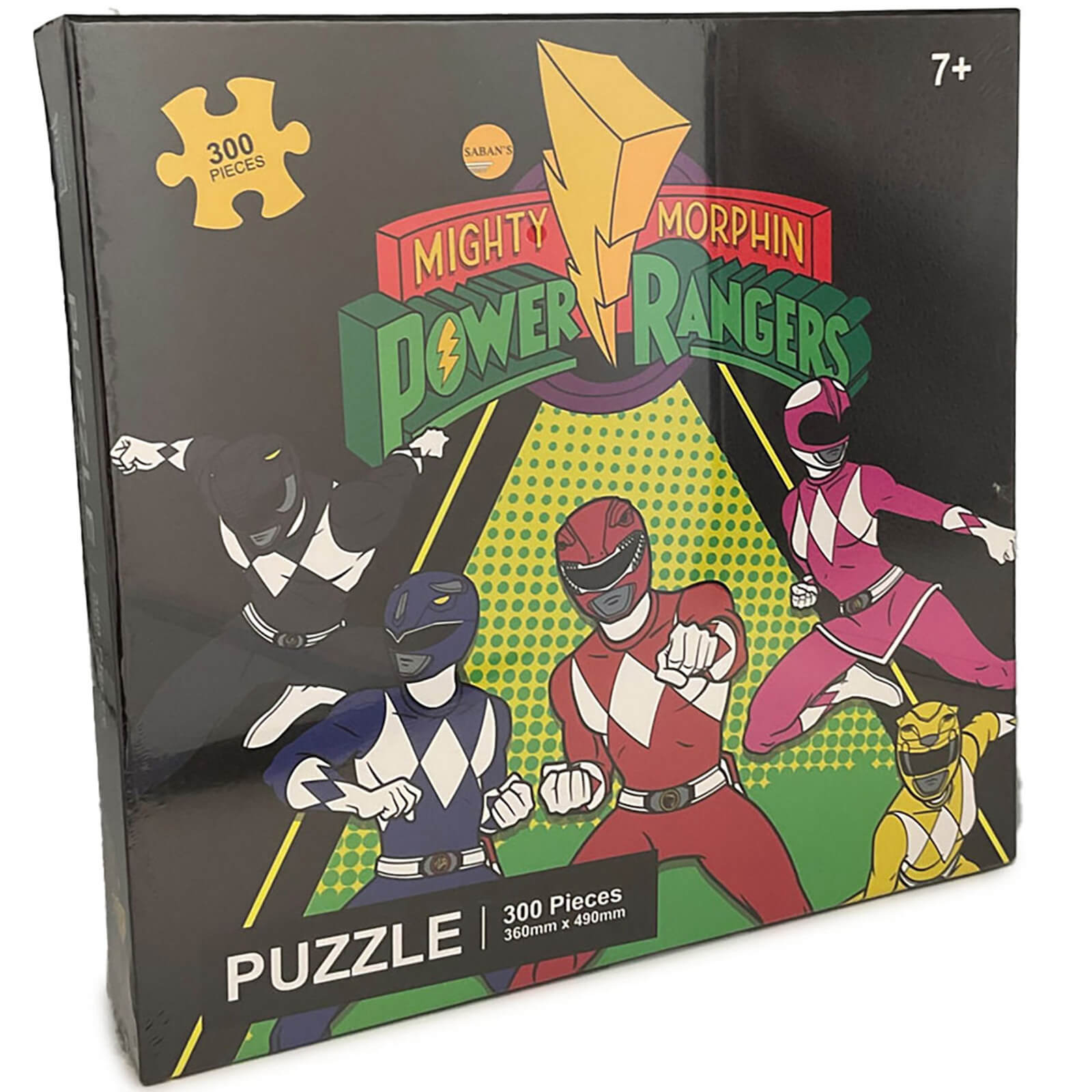 Photos - Board Game Power Rangers 300 Piece Puzzle HTPUZ300PRP
