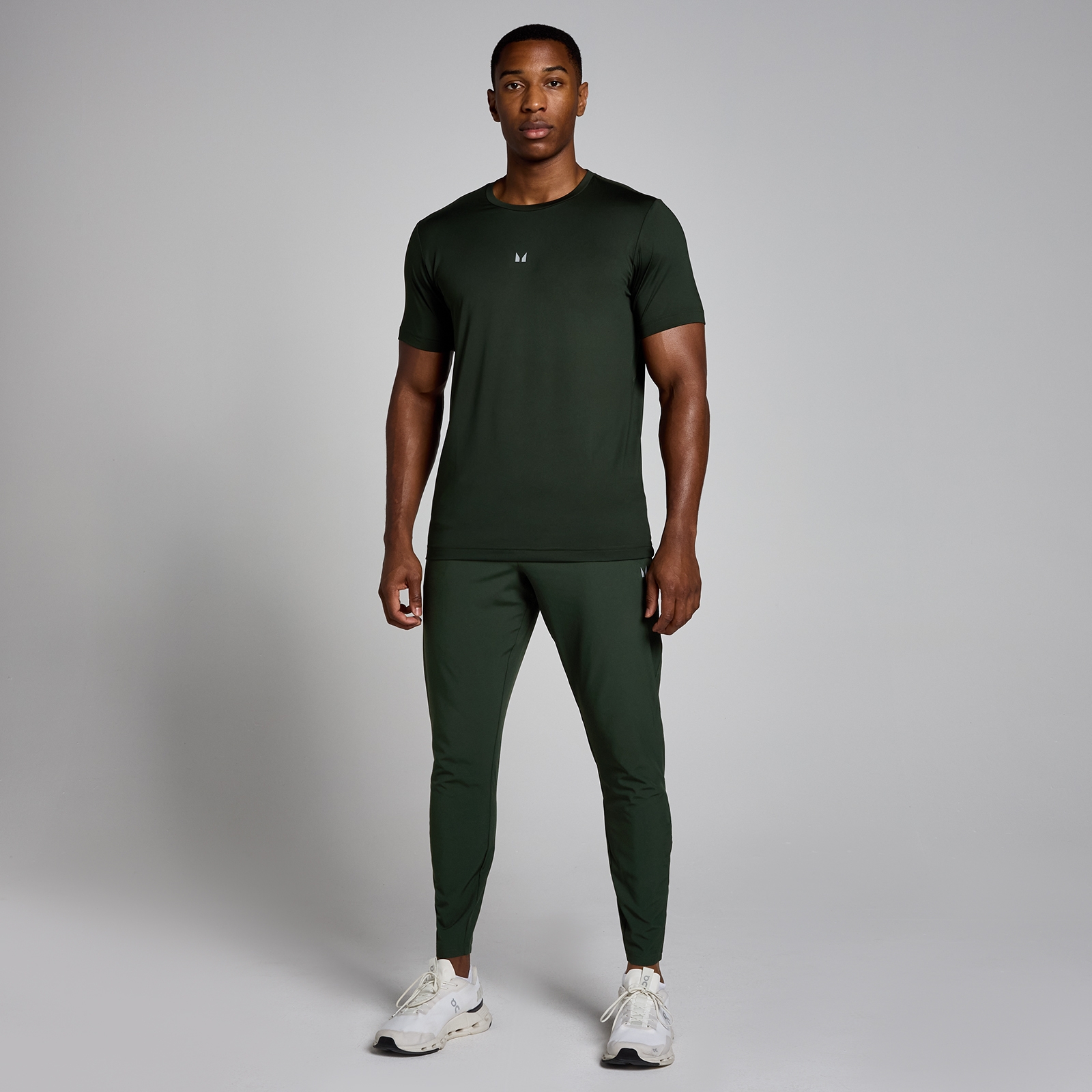 5059883327761 - Herren Velocity Jogginghose – Dunkles Waldgrün - S