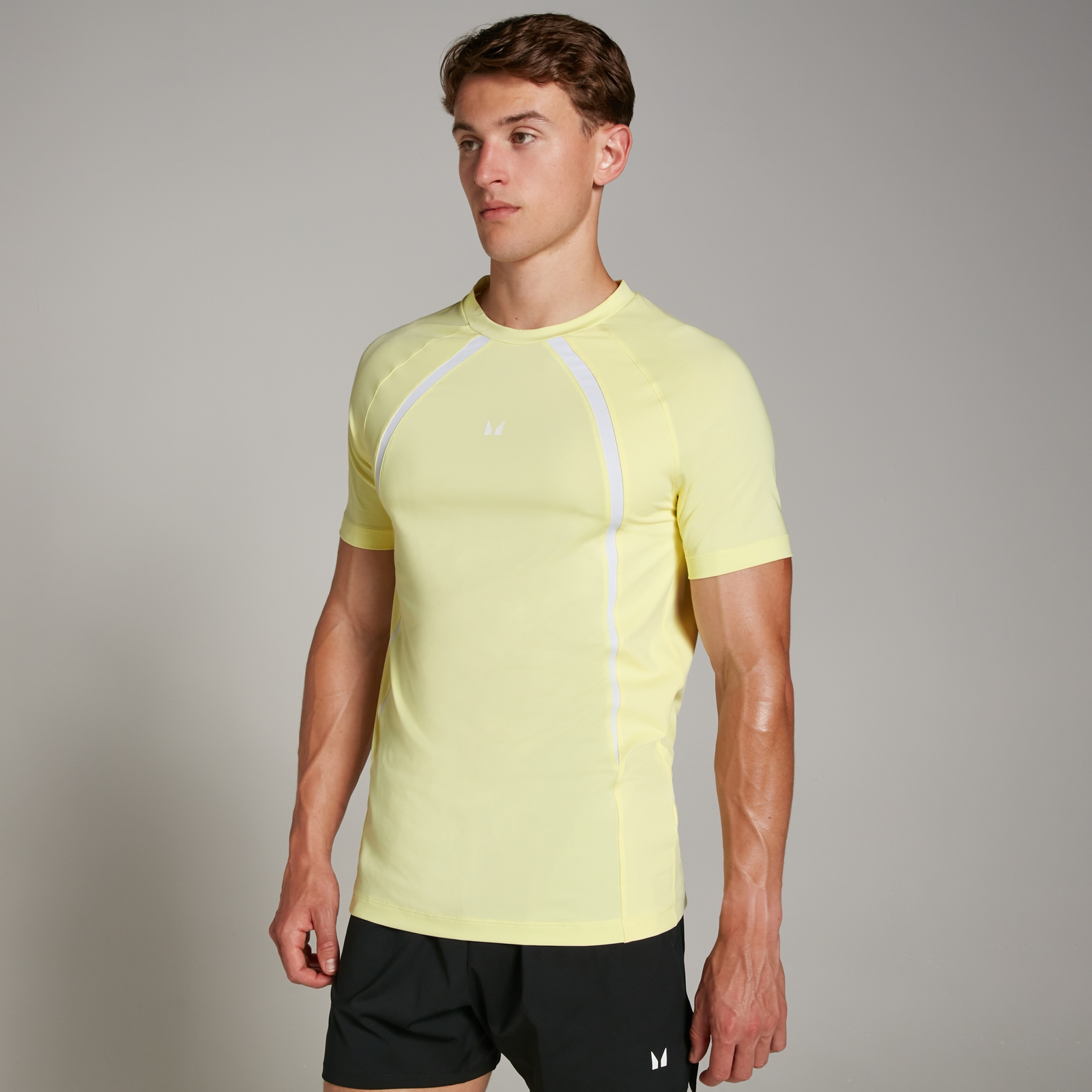 MP Férfi Tempo Póló – Sárga Sorbet - XL