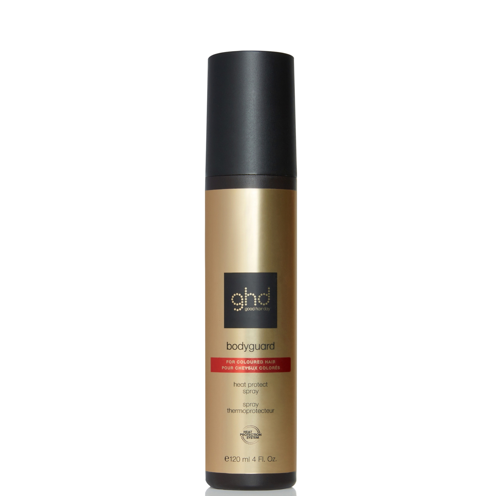 Ghd Bodyguard Heat Protect Spray For Coloured Hair 120ml In White