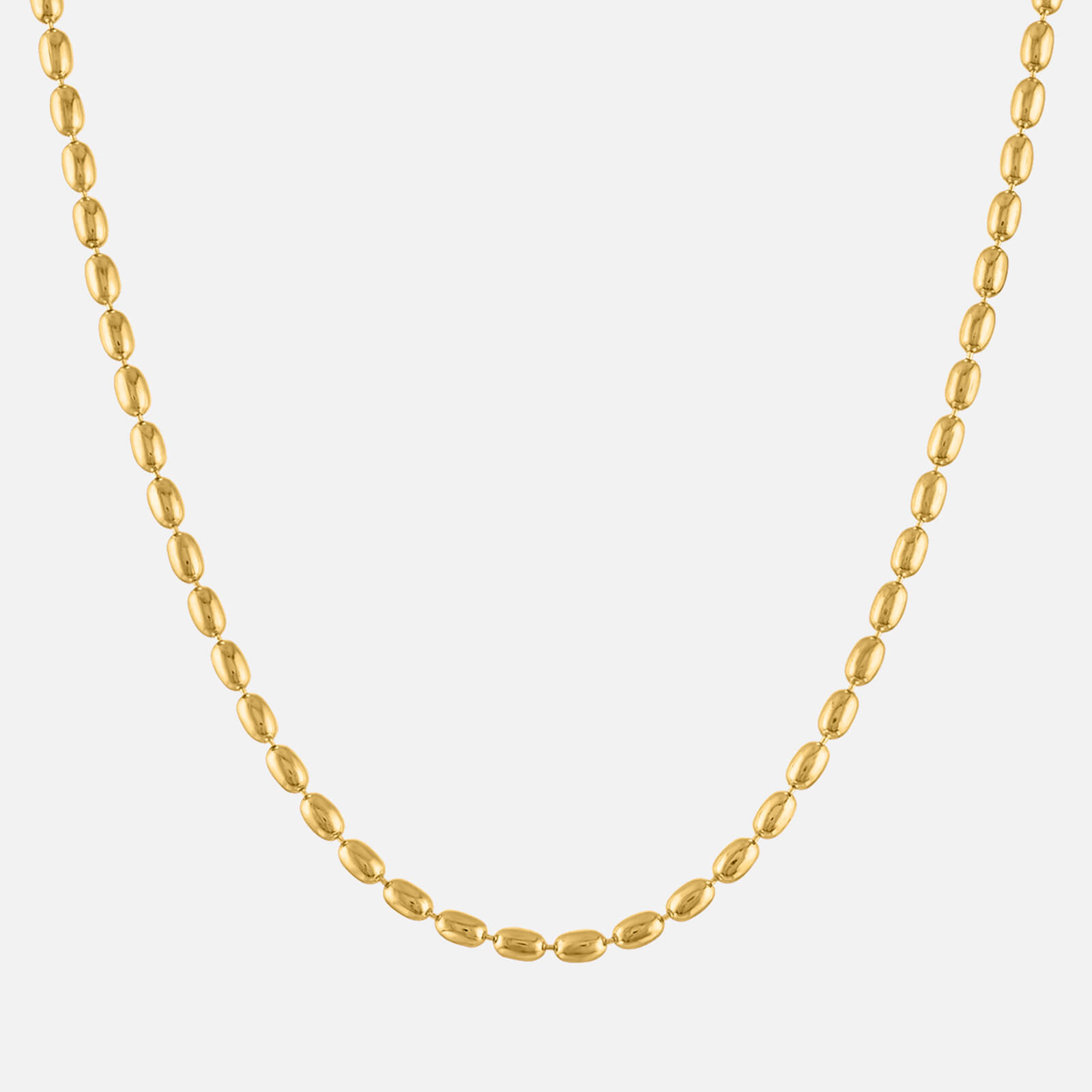 Oma The Label The Ekan 18 Karat Gold-Plated Chain Necklace