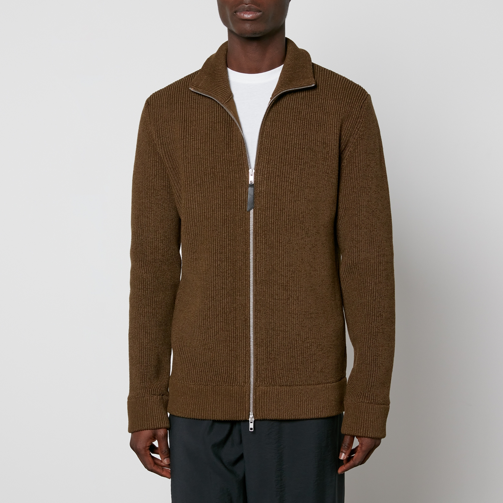 Maison Margiela Cotton-Blend Zipped Cardigan - S