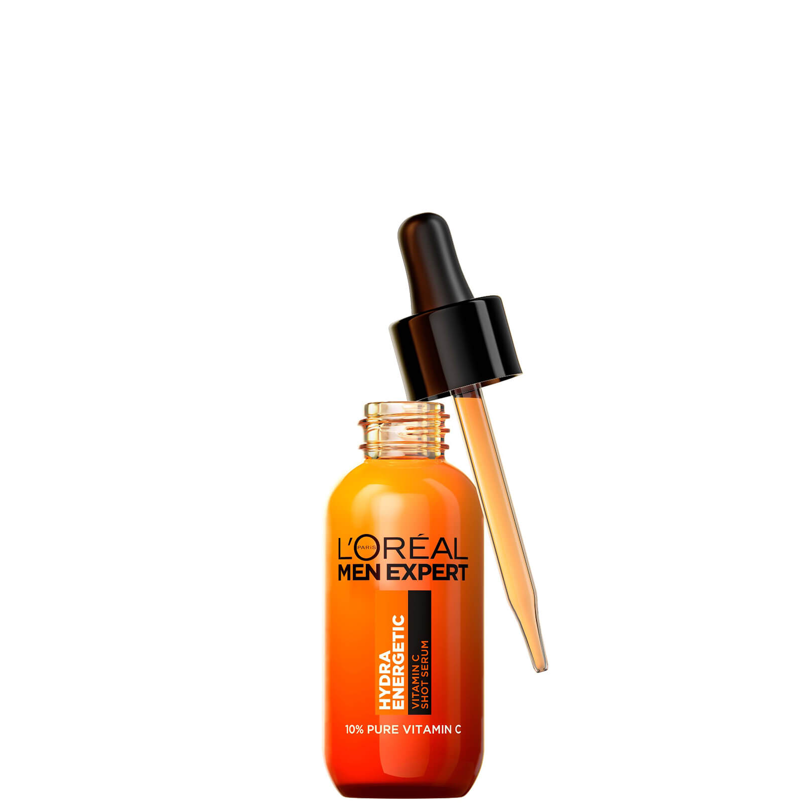 Shop L'oréal Paris L'oréal Men Expert Hydra Energetic 10% Pure Vitamin C Serum 30ml