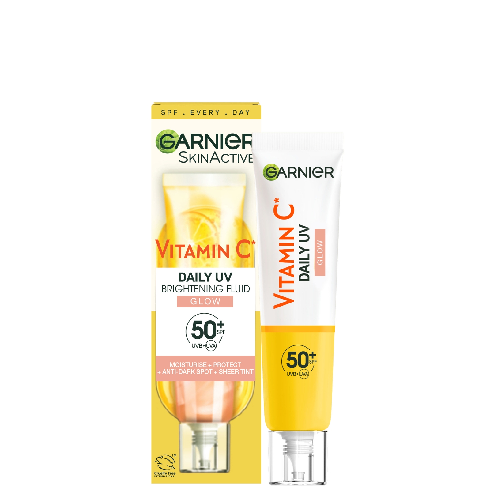 Garnier Vitamin C Daily Uv Glow 50ml In White