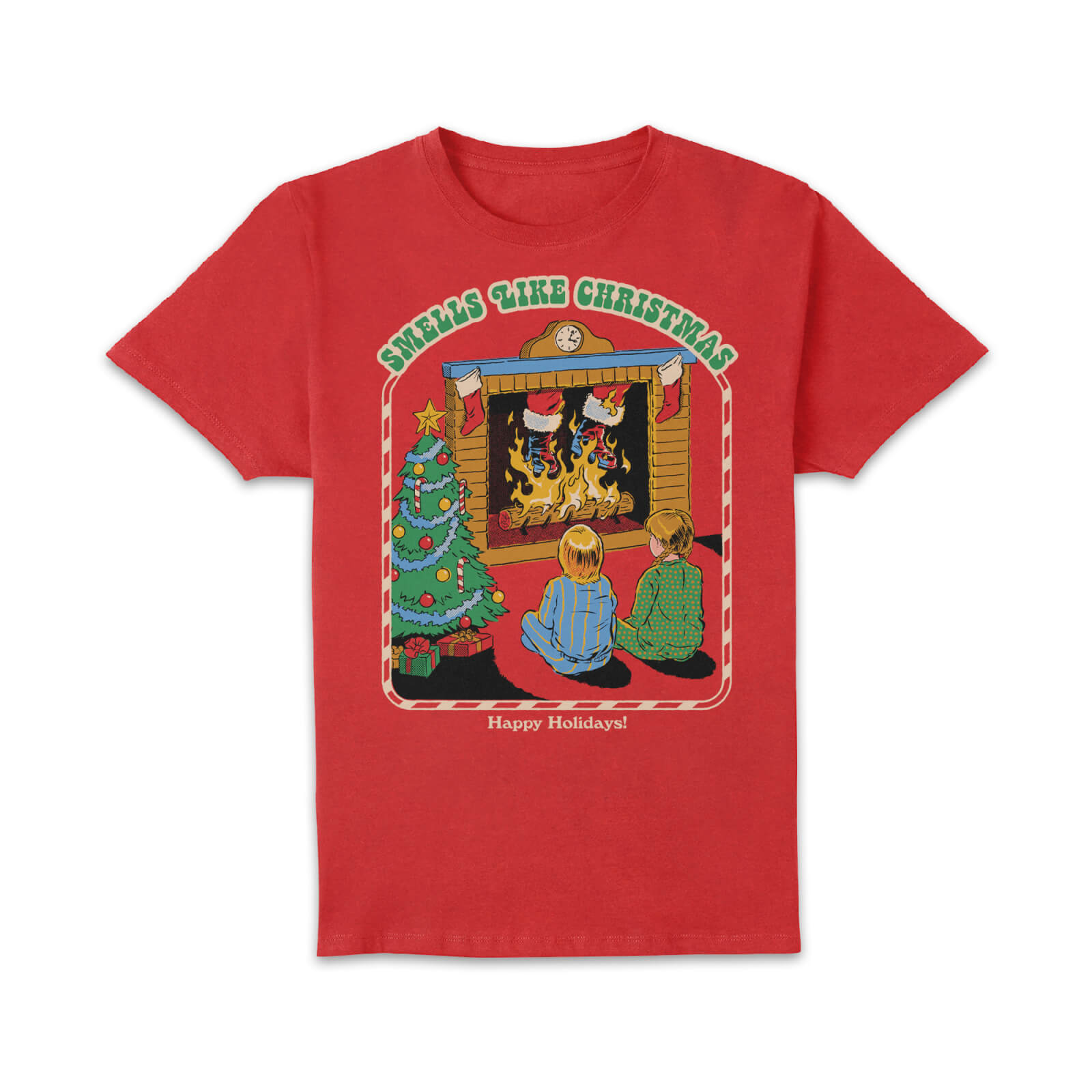 

Smells Like Christmas Unisex T-Shirt - Red - XL - Rosso
