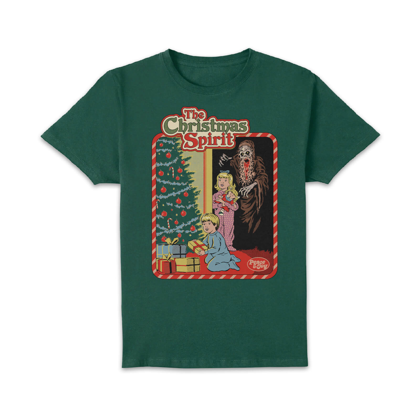 The Christmas Spirit Unisex T-Shirt - Red - XS - Rosso