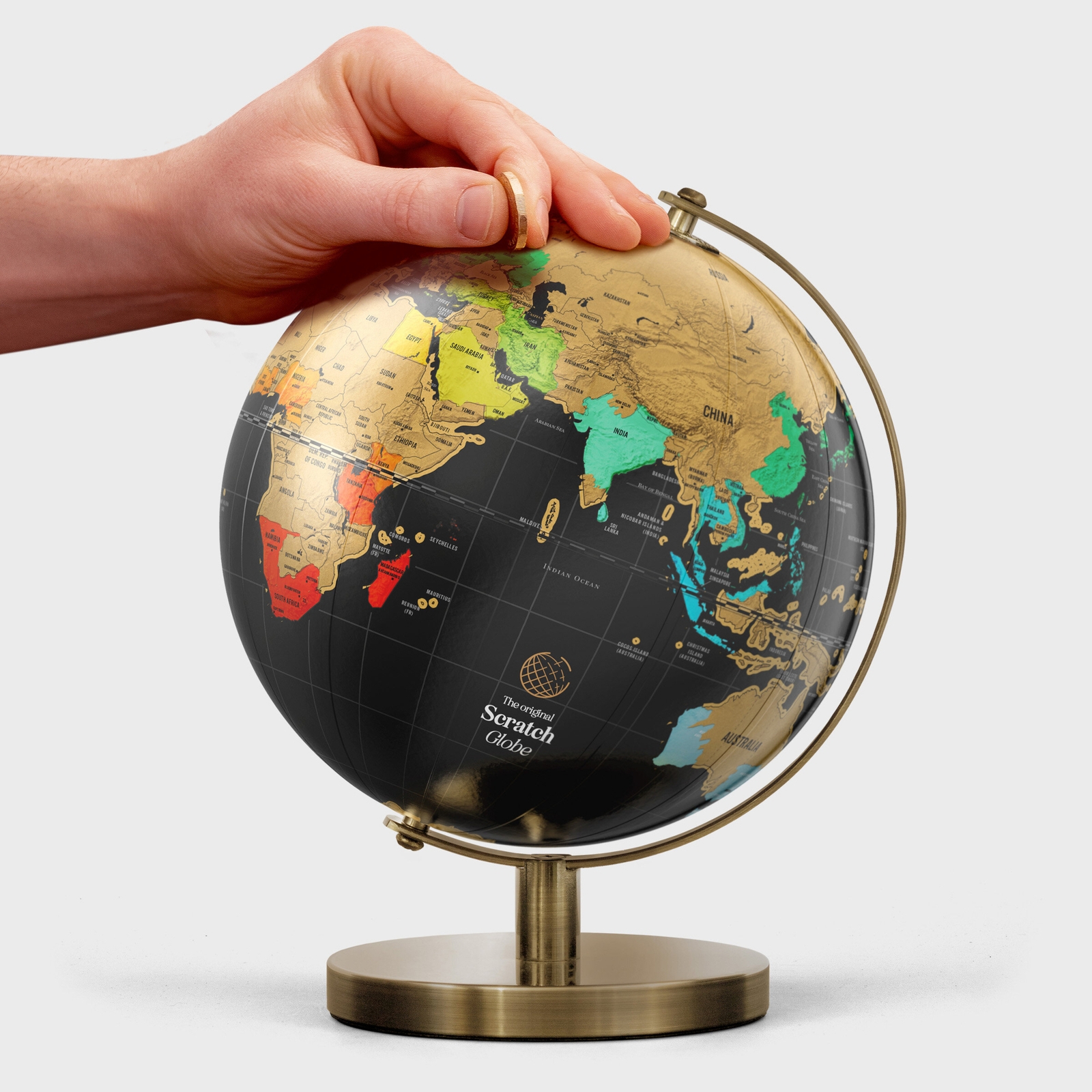 Small Scratch Globe