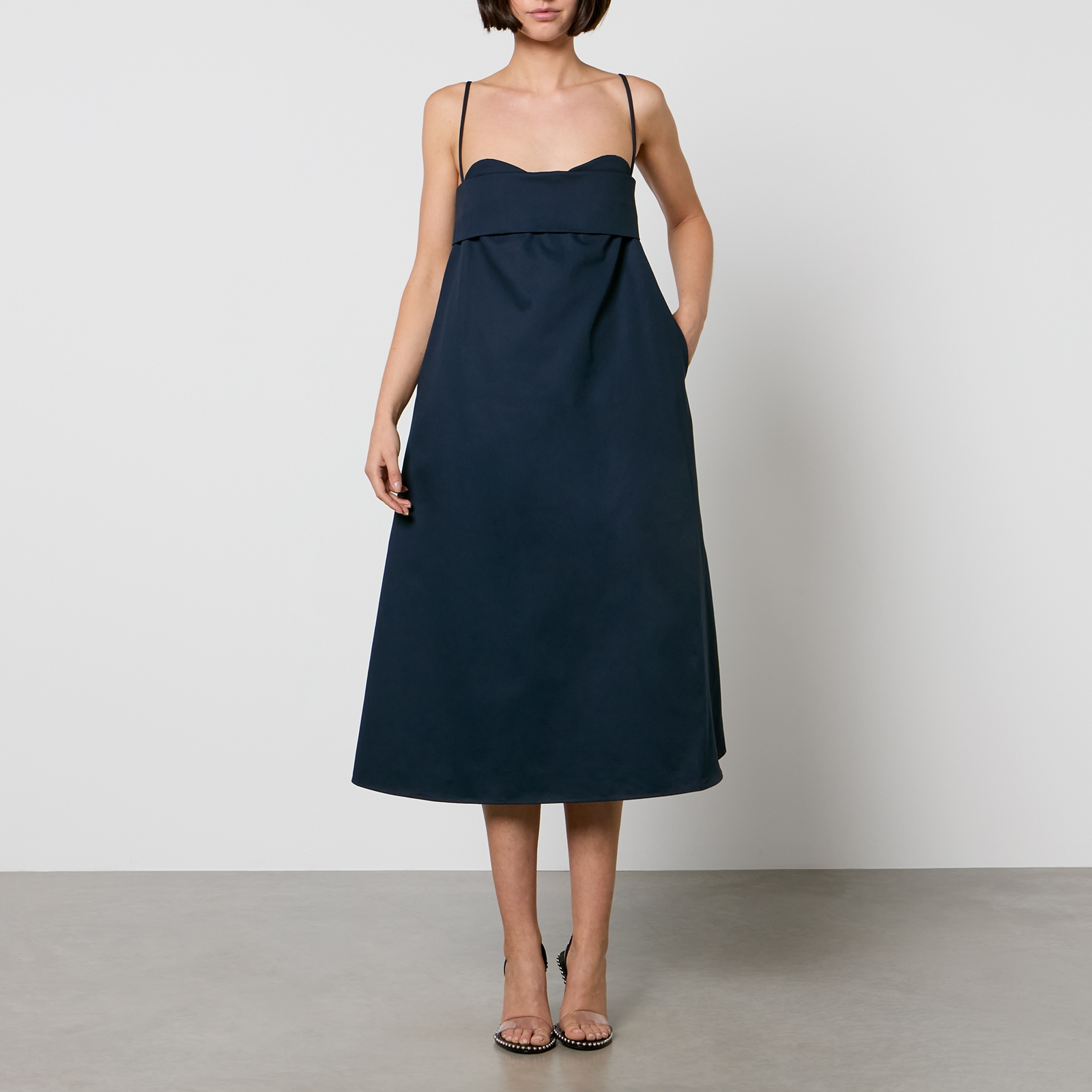 Toit Volant Verona 3.0 Cotton-Twill Midi Dress - L