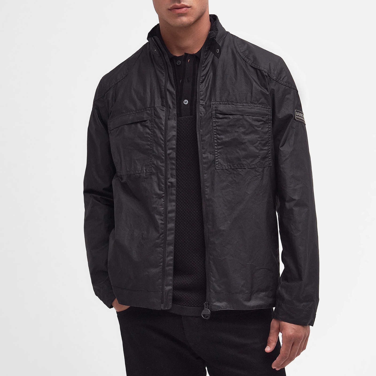 Barbour International Eastbow Waxed Cotton Jacket