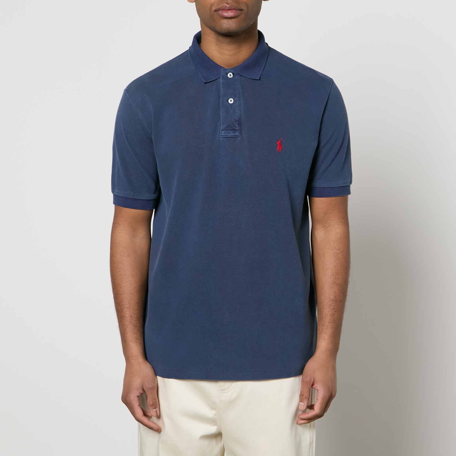 Polo Ralph Lauren Washed Cotton-Pique Polo Shirt