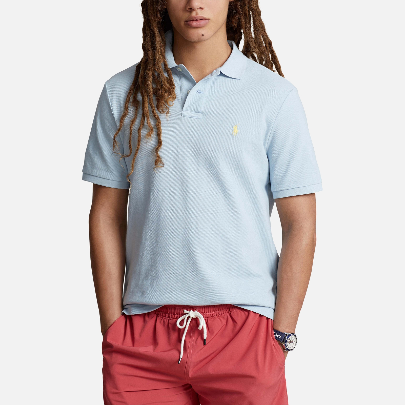Polo Ralph Lauren Custom Slim Fit Cotton-Pique Polo Shirt