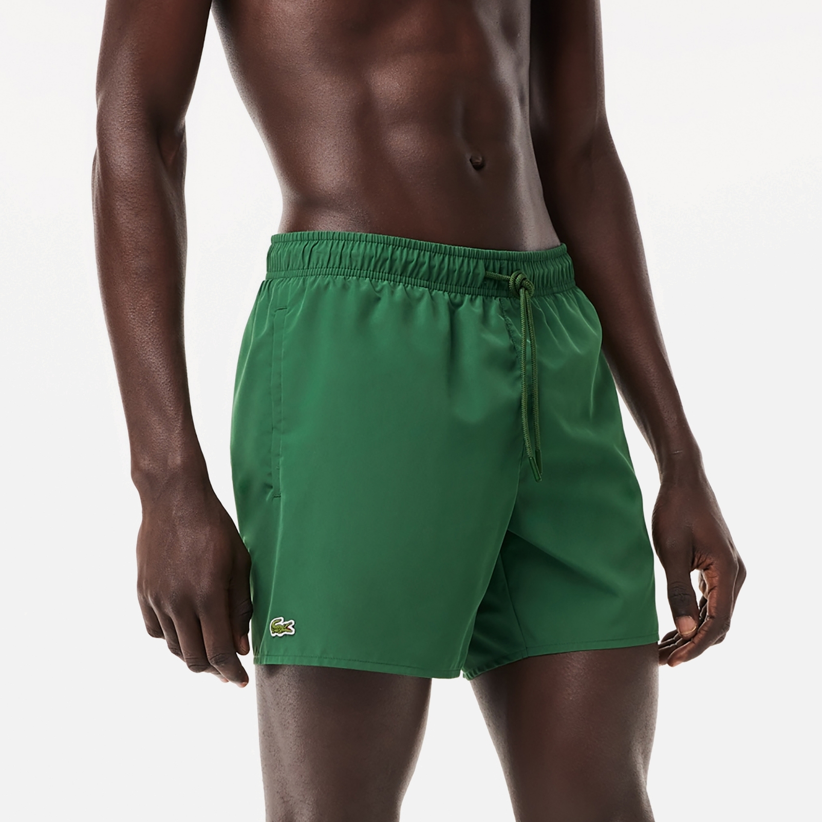 Lacoste Men's Swimming Trunks - Green/Green