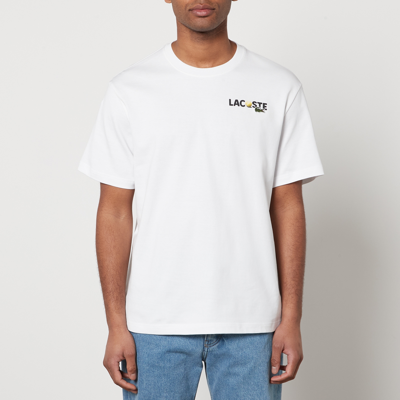 Lacoste Graphic Print Cotton-Jersey T-Shirt