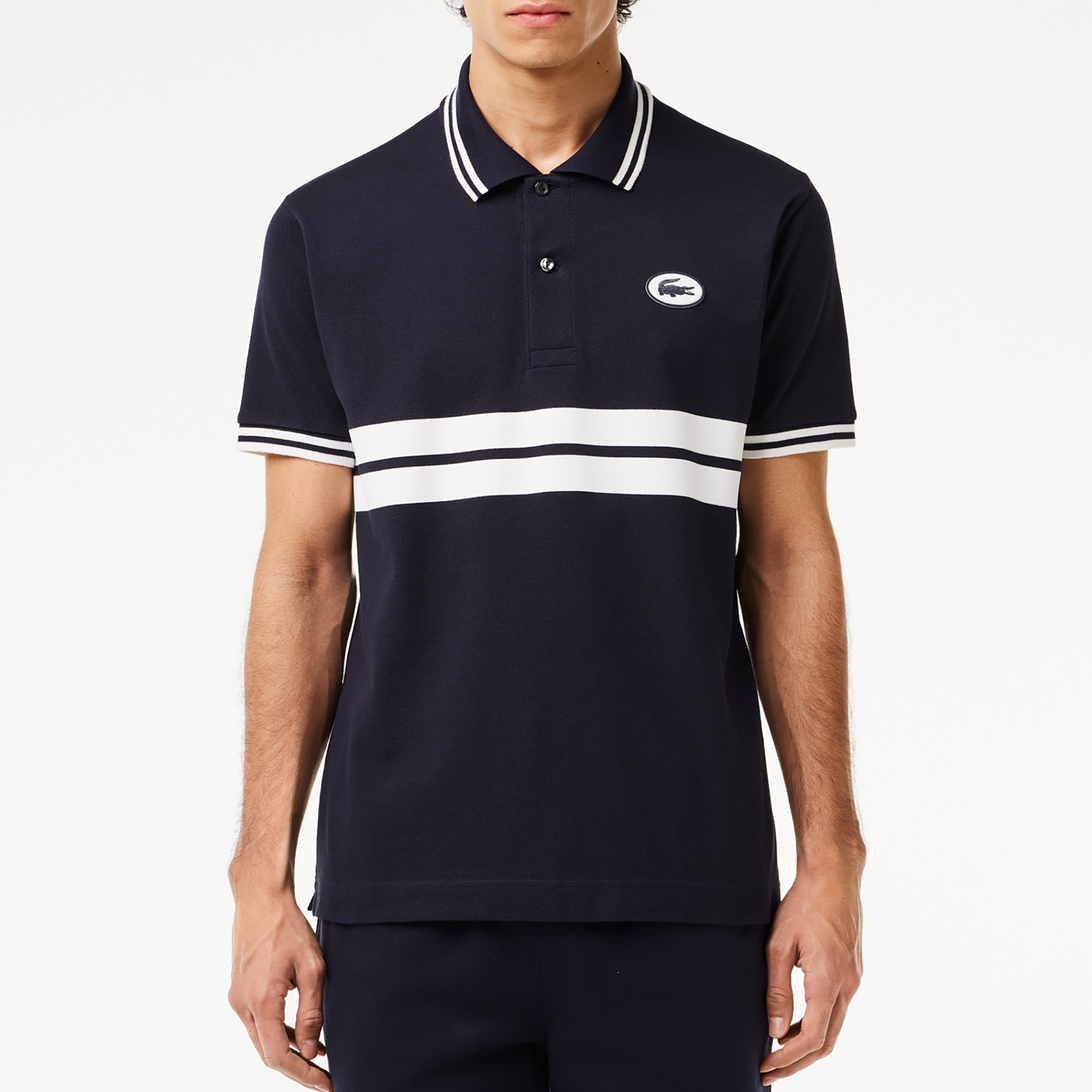 Lacoste Sporty Cotton-Pique Polo Shirt