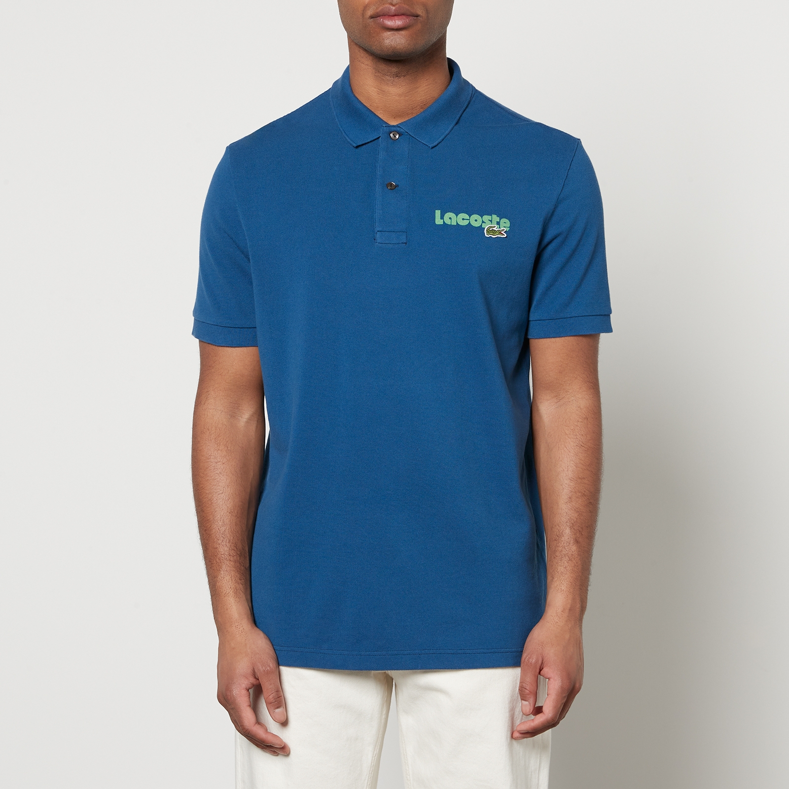 Lacoste Retro Logo Cotton-Pique Polo Shirt