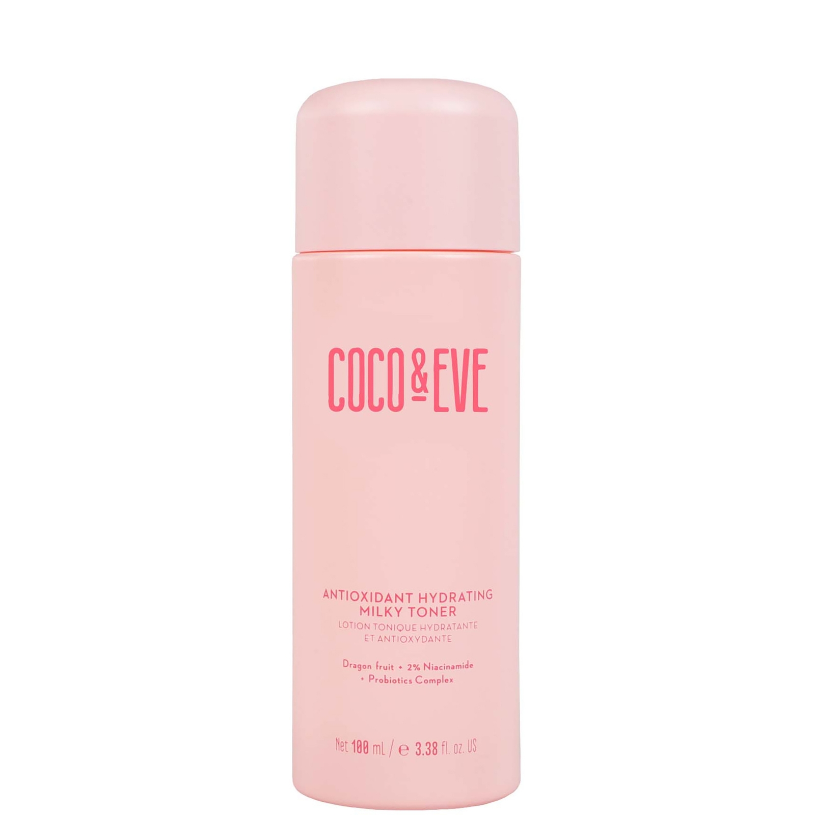 Coco & Eve Antioxidant Hydrating Milky Toner 100ml In Pink