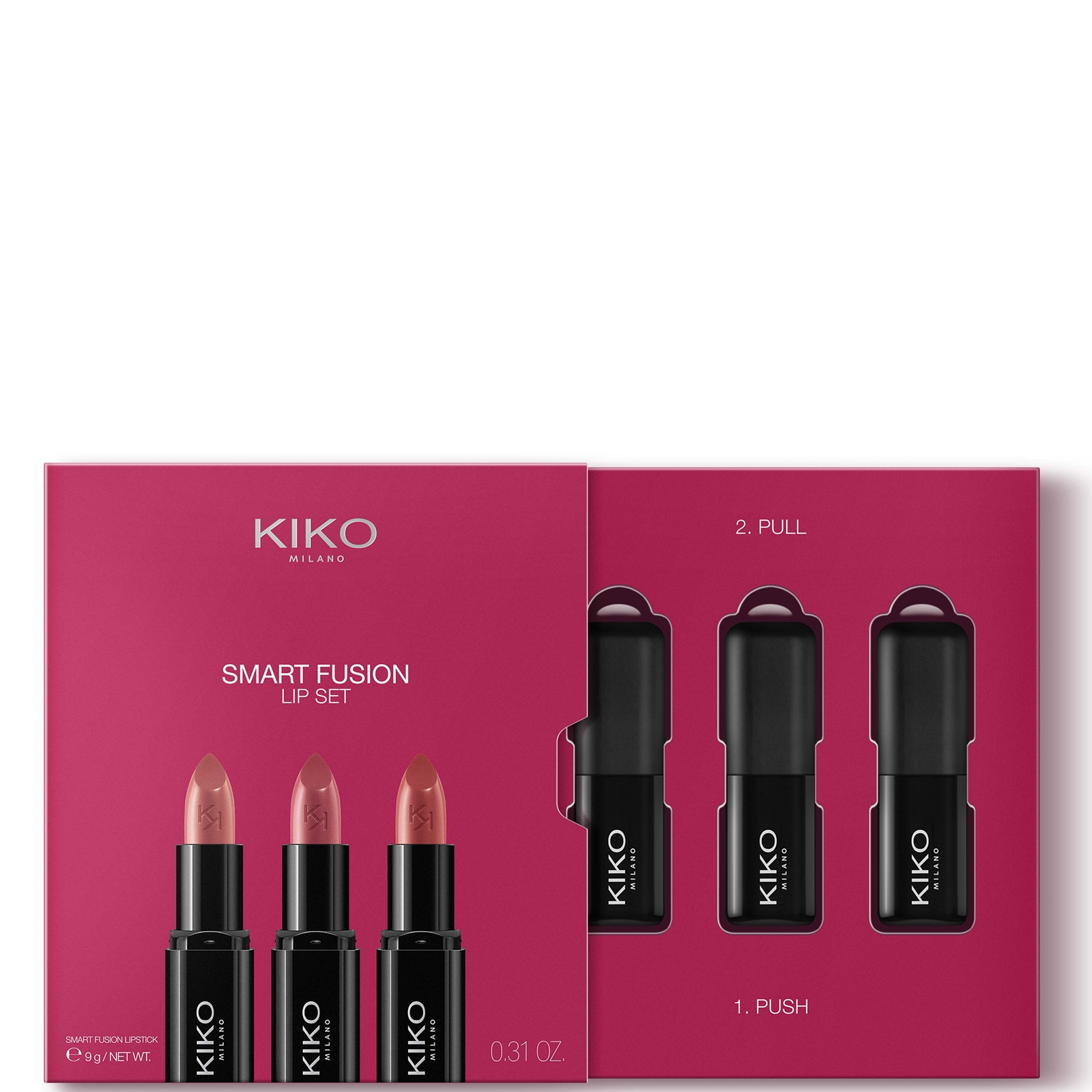 Thumbnail - KIKO Milano Smart Fusion Lippenstift-Kit – Rosy Dream