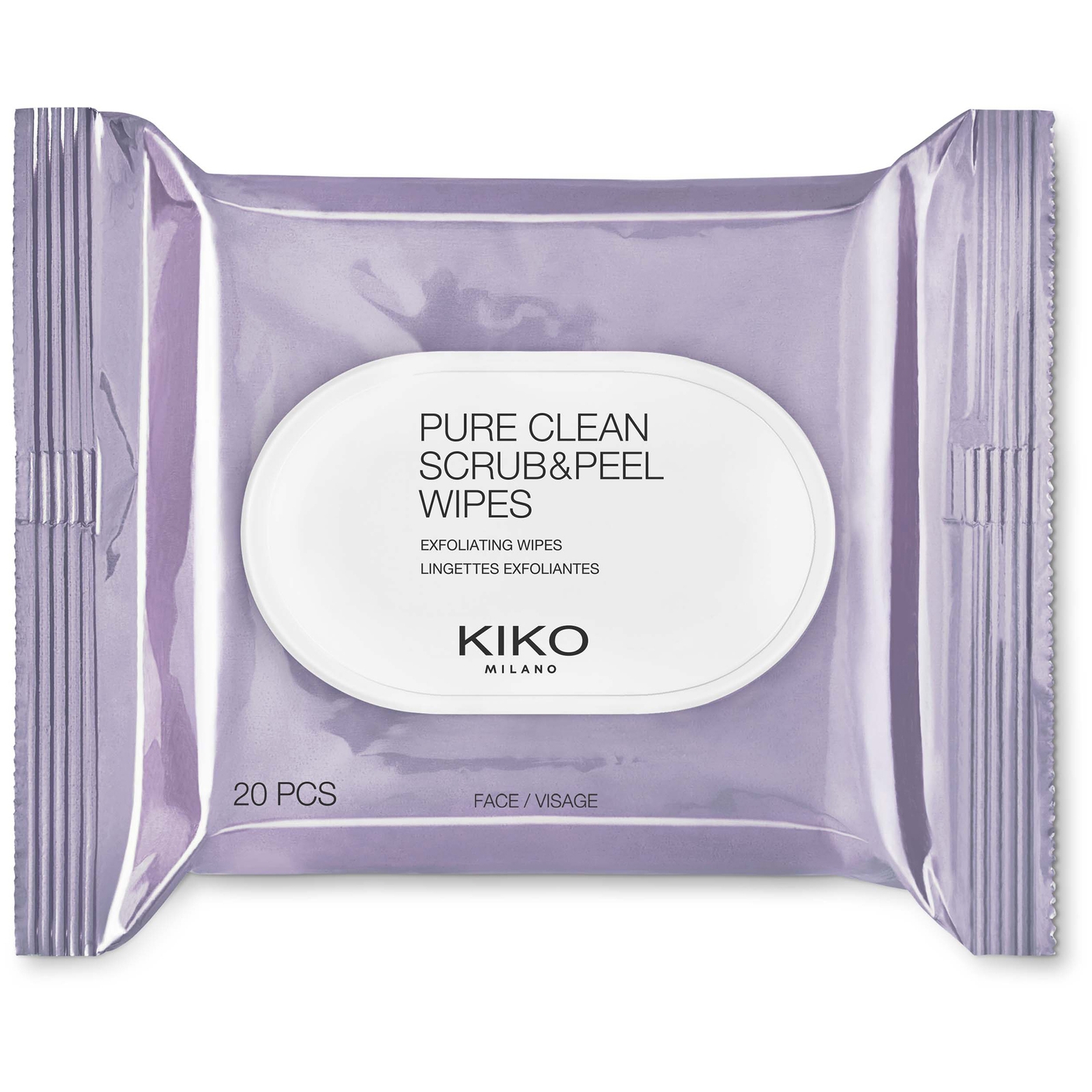 KIKO Milano Pure Clean Scrub & Peel Wipes
