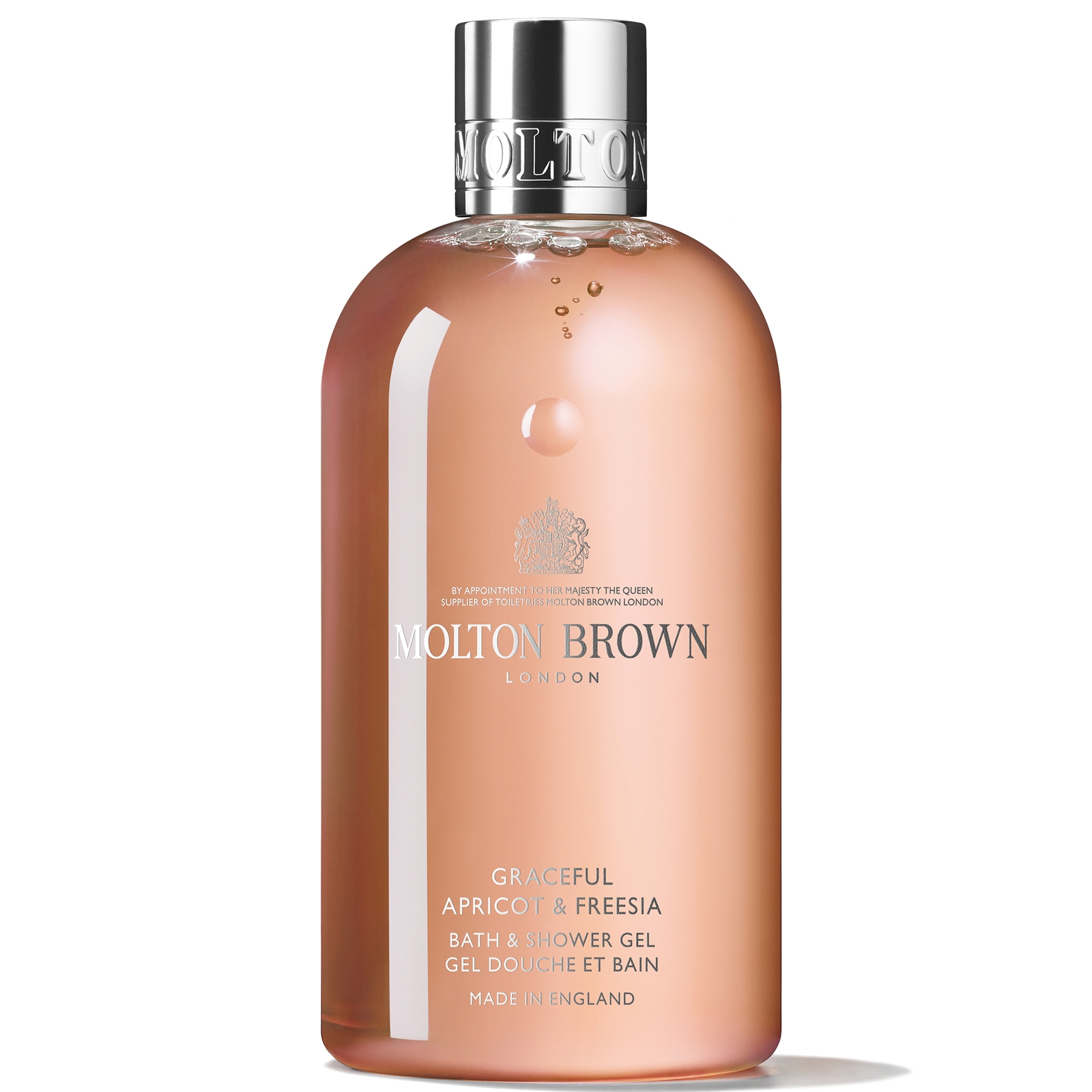 Shop Molton Brown Graceful Apricot And Freesia Bath And Shower Gel 300ml