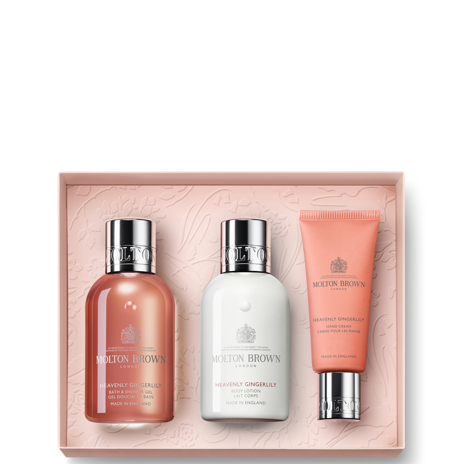 Molton Brown Heavenly Gingerlily Travel Body and Hand Collection