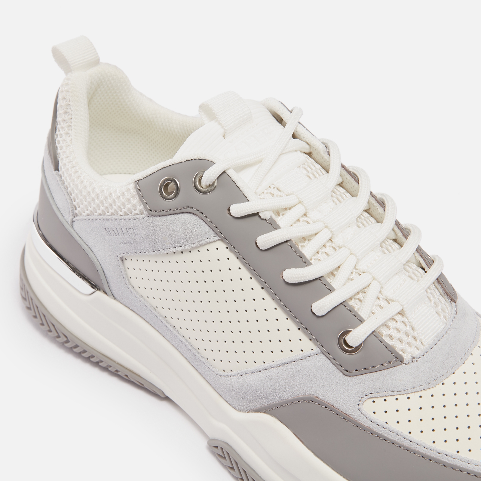 Mallet Men's Radnor Nubuck and Mesh Trainers Curated Menswear