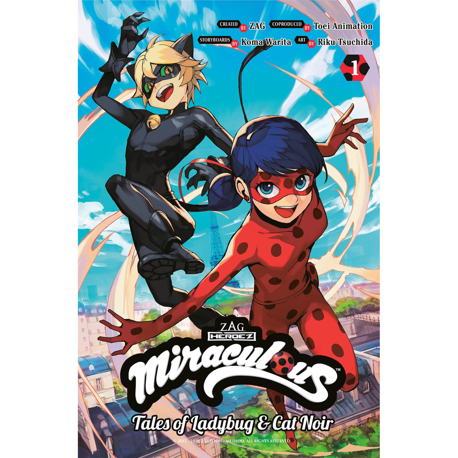 Miraculous: Tales of Ladybug & Cat Noir (Manga) 1
