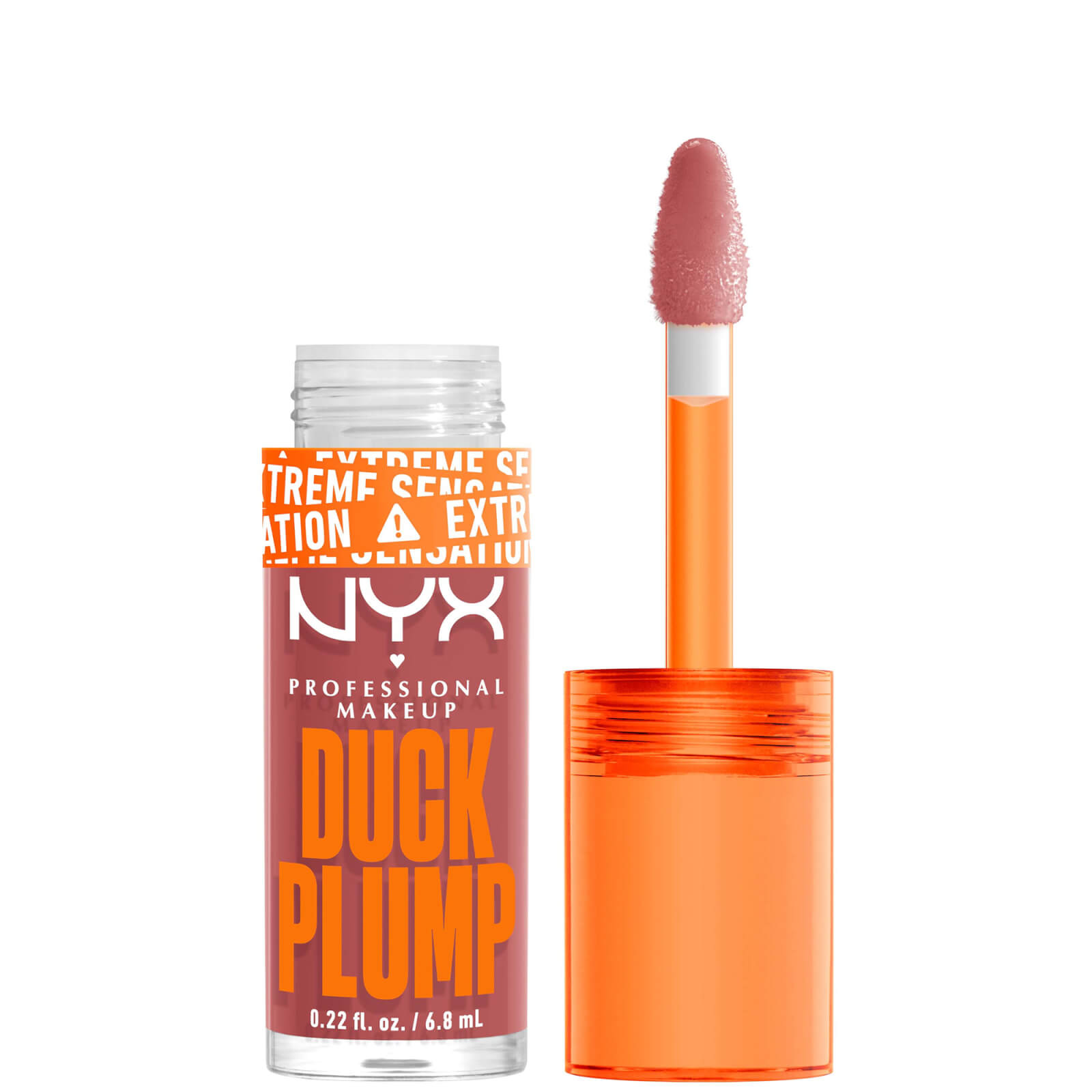 NYX Professional Makeup Duck Plump Lip Plumping Gloss (Various Shades) - Nude Swings