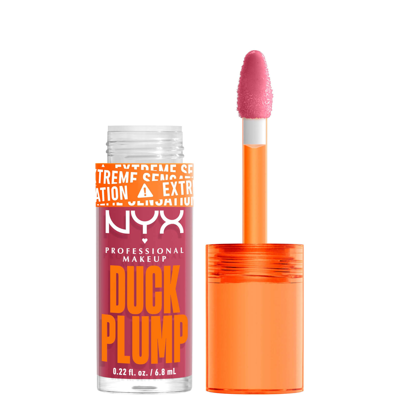 NYX Professional Makeup Duck Plump Lip Plumping Gloss (Various Shades) - Strike a Rose