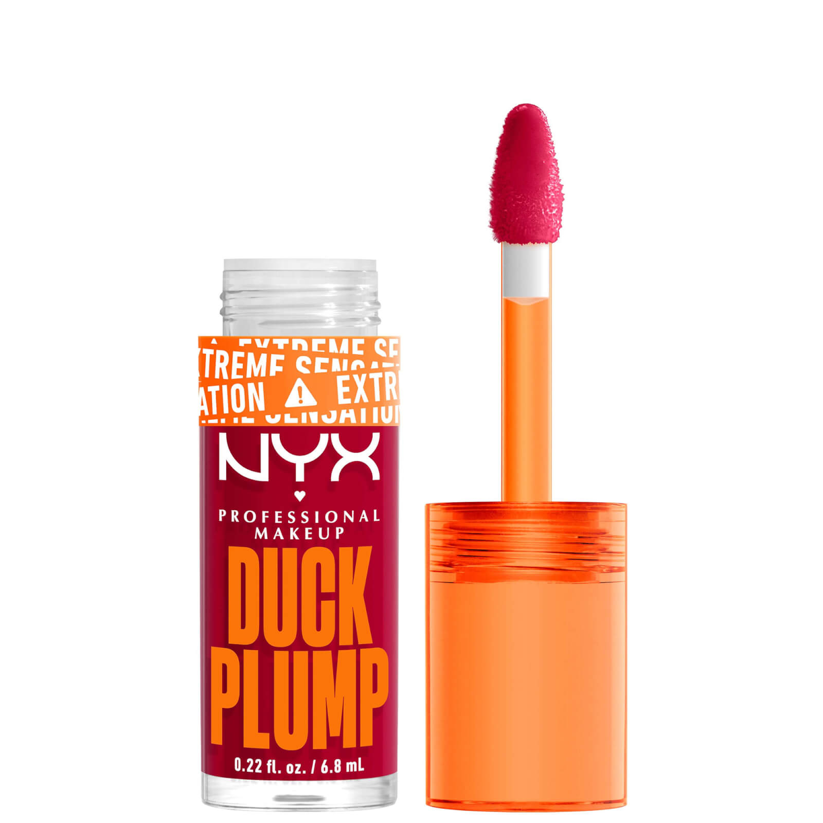 Image of NYX Professional Makeup Duck Plump Lip Plumping Gloss (Various Shades) - Hall of Flame