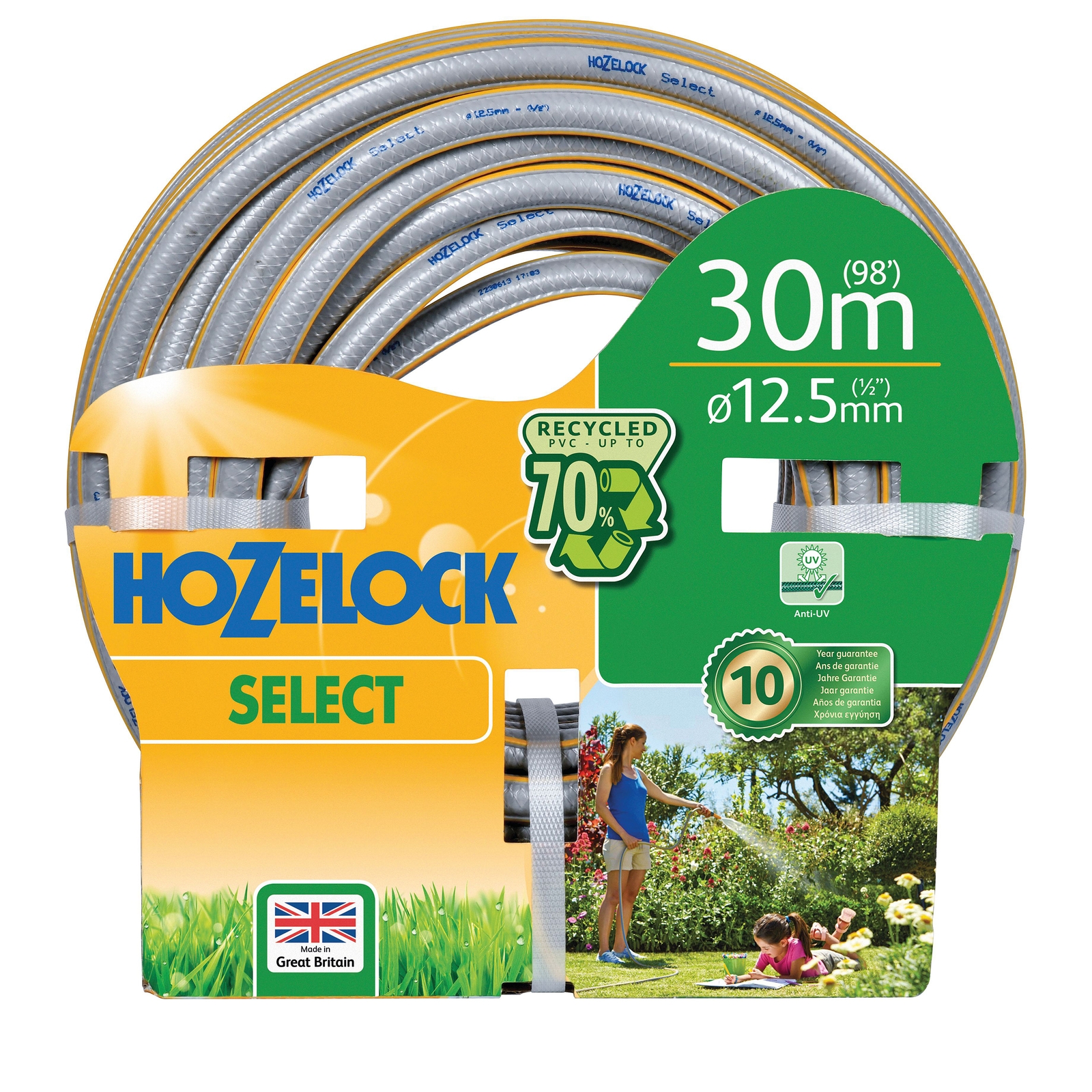 Hozelock Select 30m Hose (12.5mm diameter)